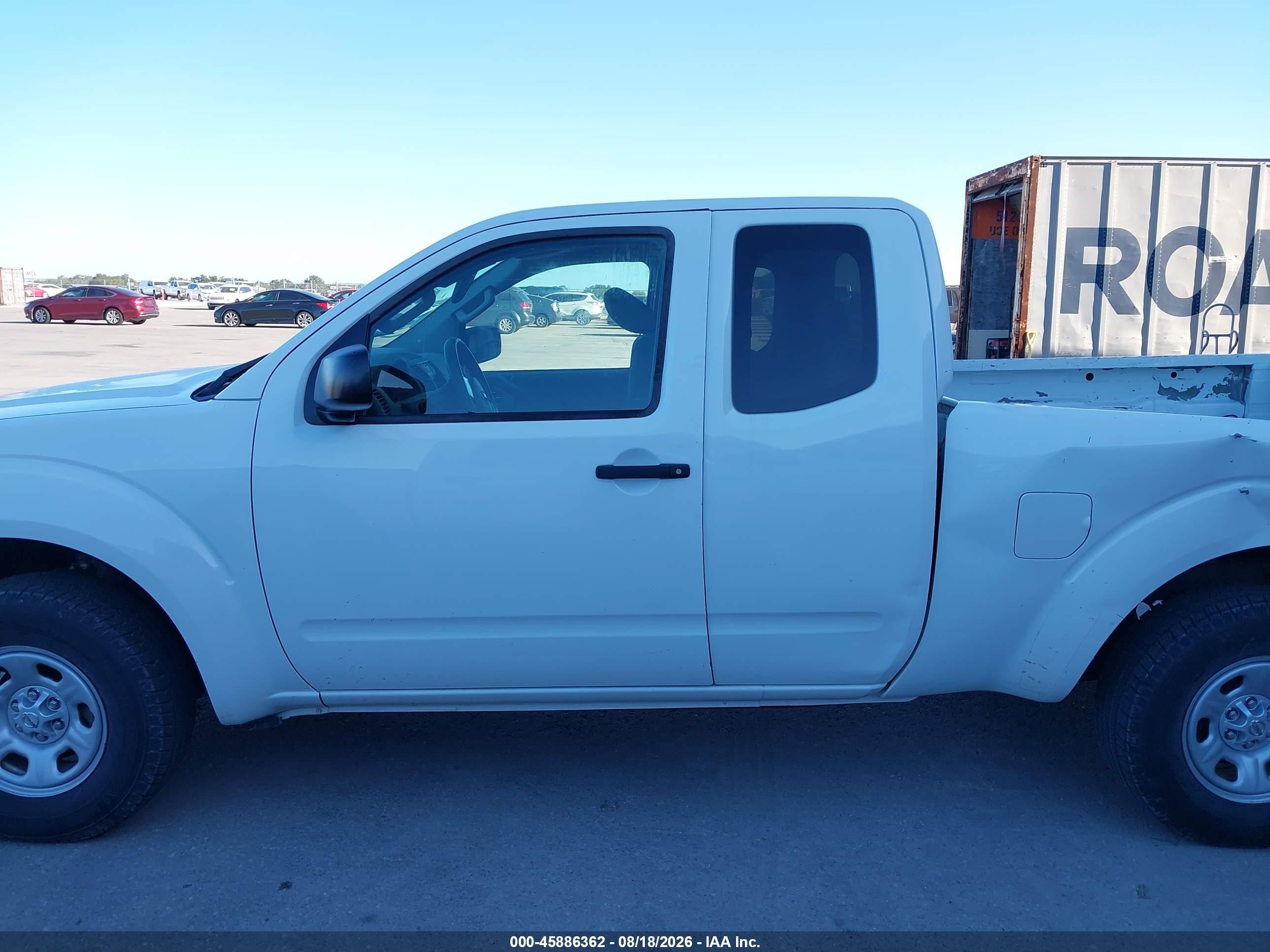 2015 Nissan Frontier S White vin: 1N6BD0CT8FN732131