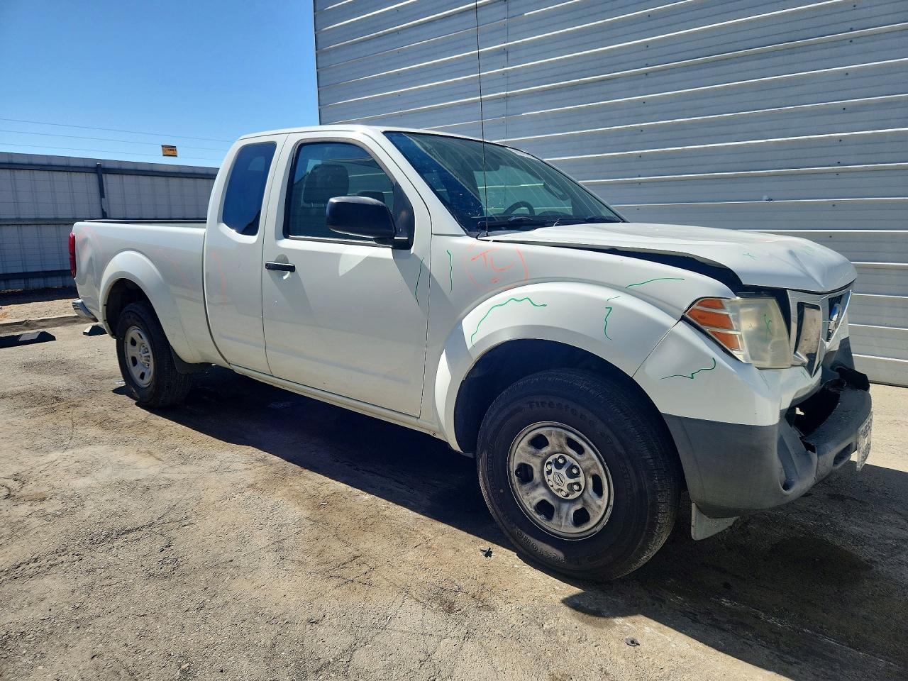 2015 Nissan Frontier S White vin: 1N6BD0CT8FN736681