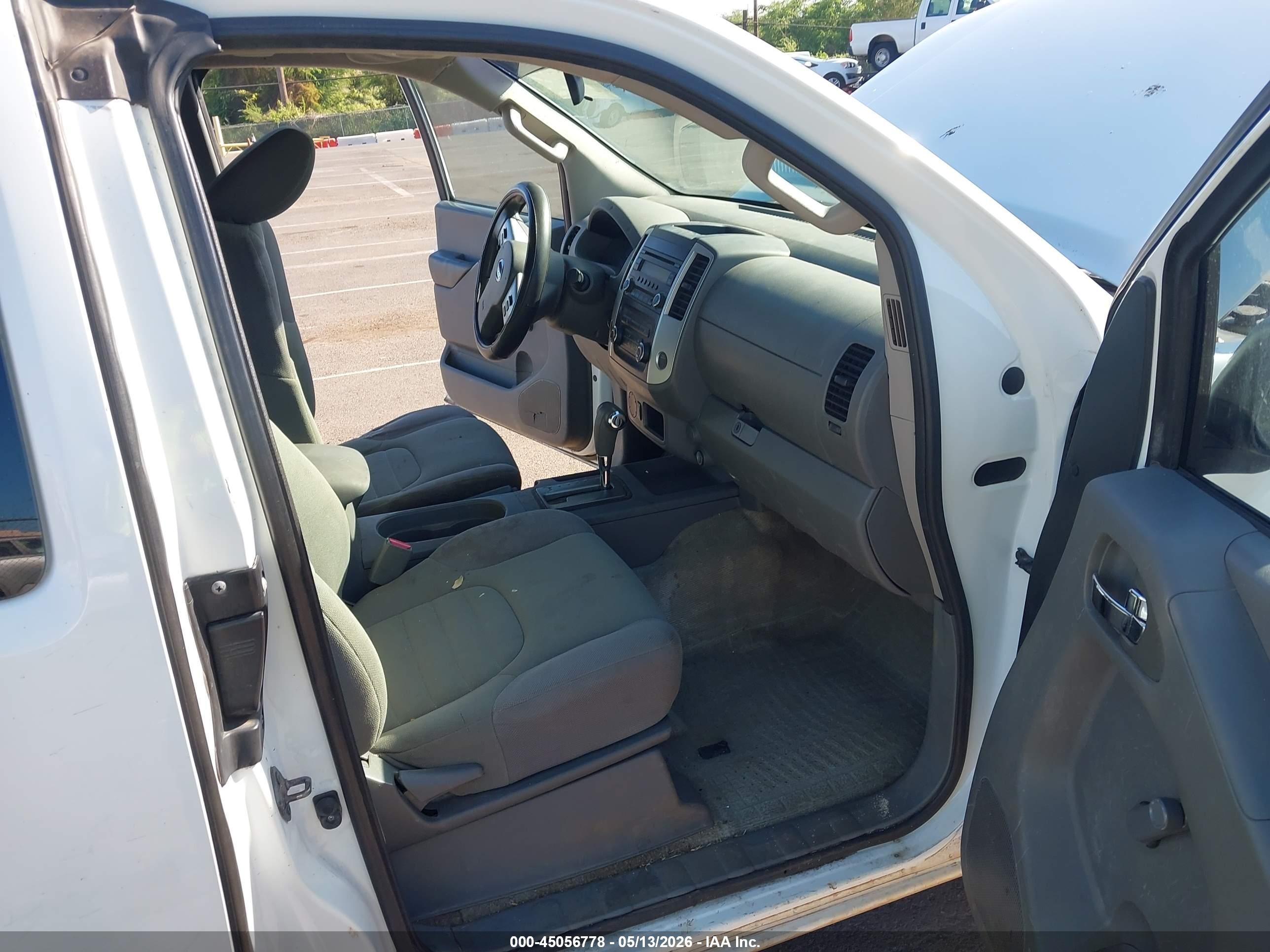 2015 Nissan Frontier S White vin: 1N6BD0CT8FN751360