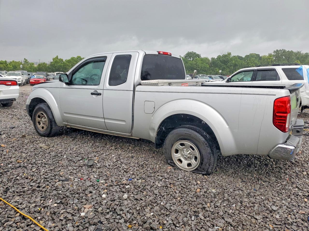 2015 Nissan Frontier S Silver vin: 1N6BD0CT8FN756008