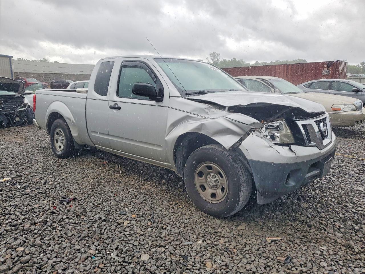 2015 Nissan Frontier S Silver vin: 1N6BD0CT8FN756008