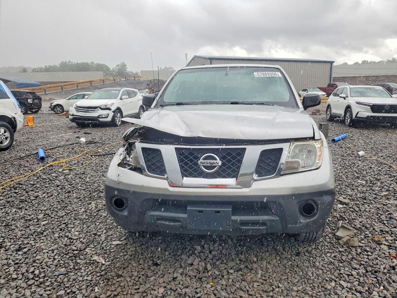 2015 Nissan Frontier S Silver vin: 1N6BD0CT8FN756008