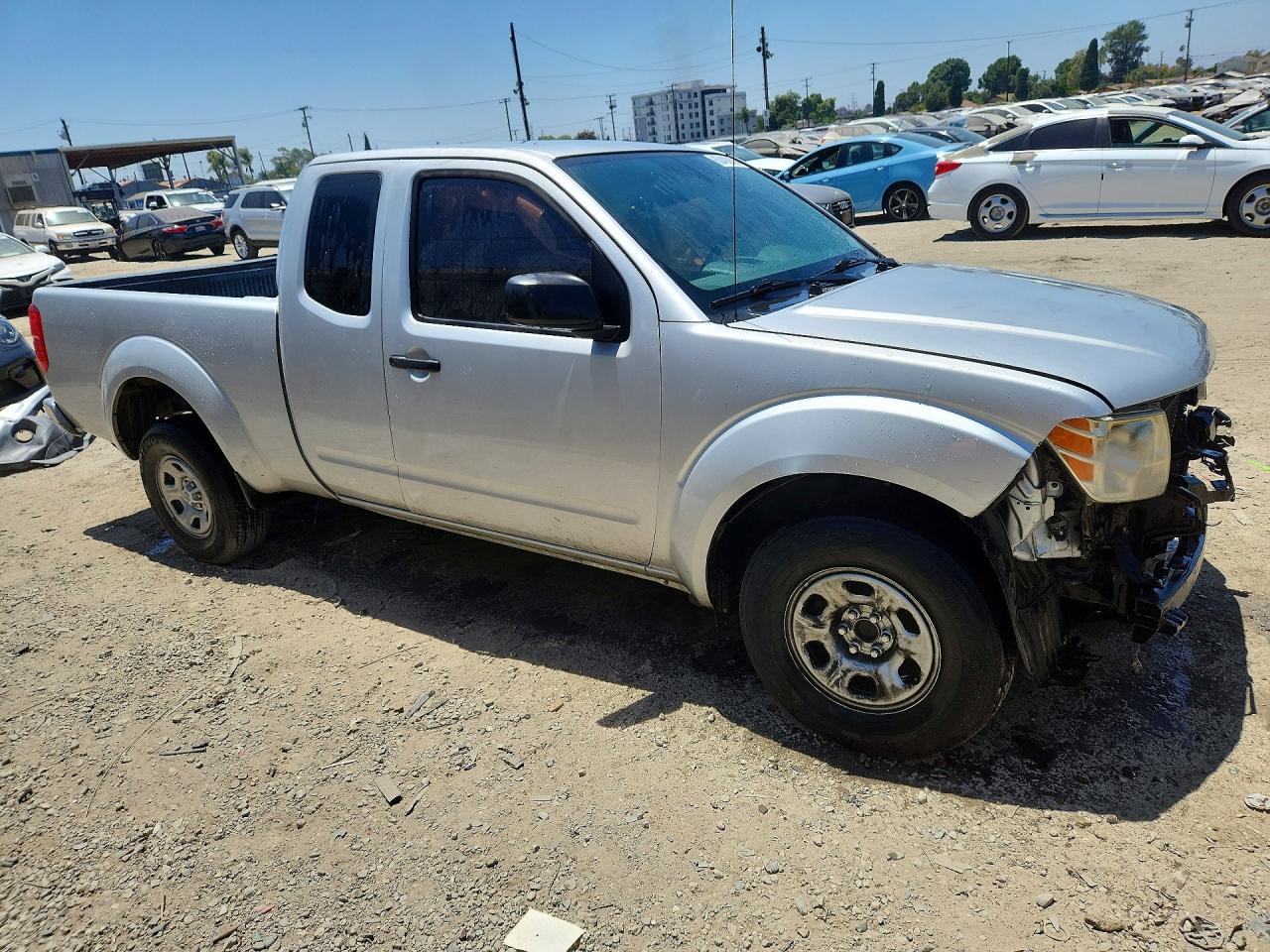 2015 Nissan Frontier S Silver vin: 1N6BD0CT8FN768918