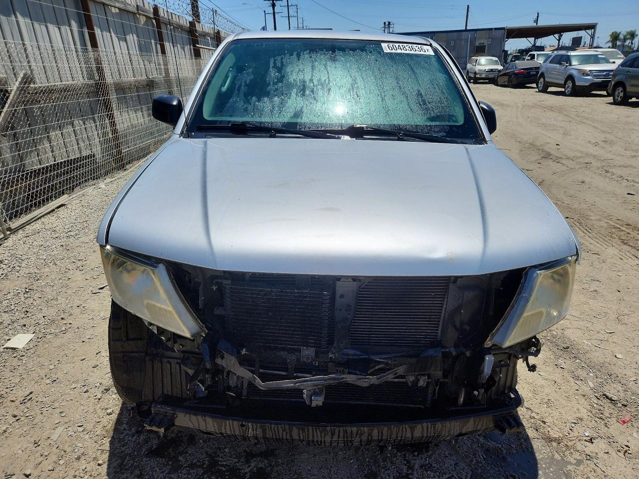 2015 Nissan Frontier S Silver vin: 1N6BD0CT8FN768918