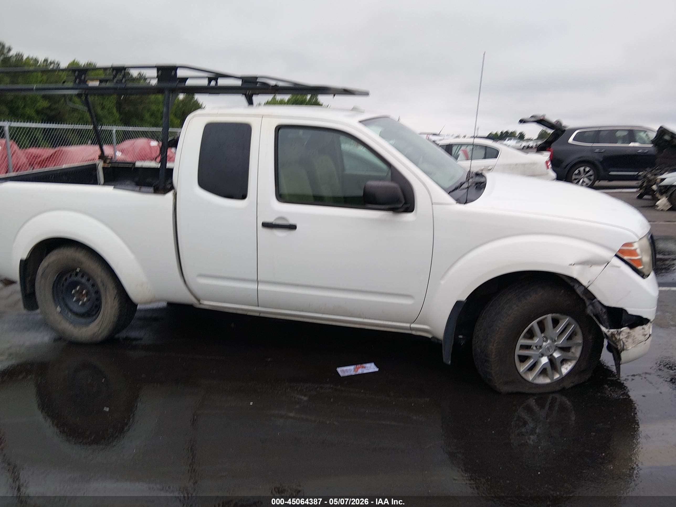 2017 Nissan Frontier Sv-i4 White vin: 1N6BD0CT8HN740037