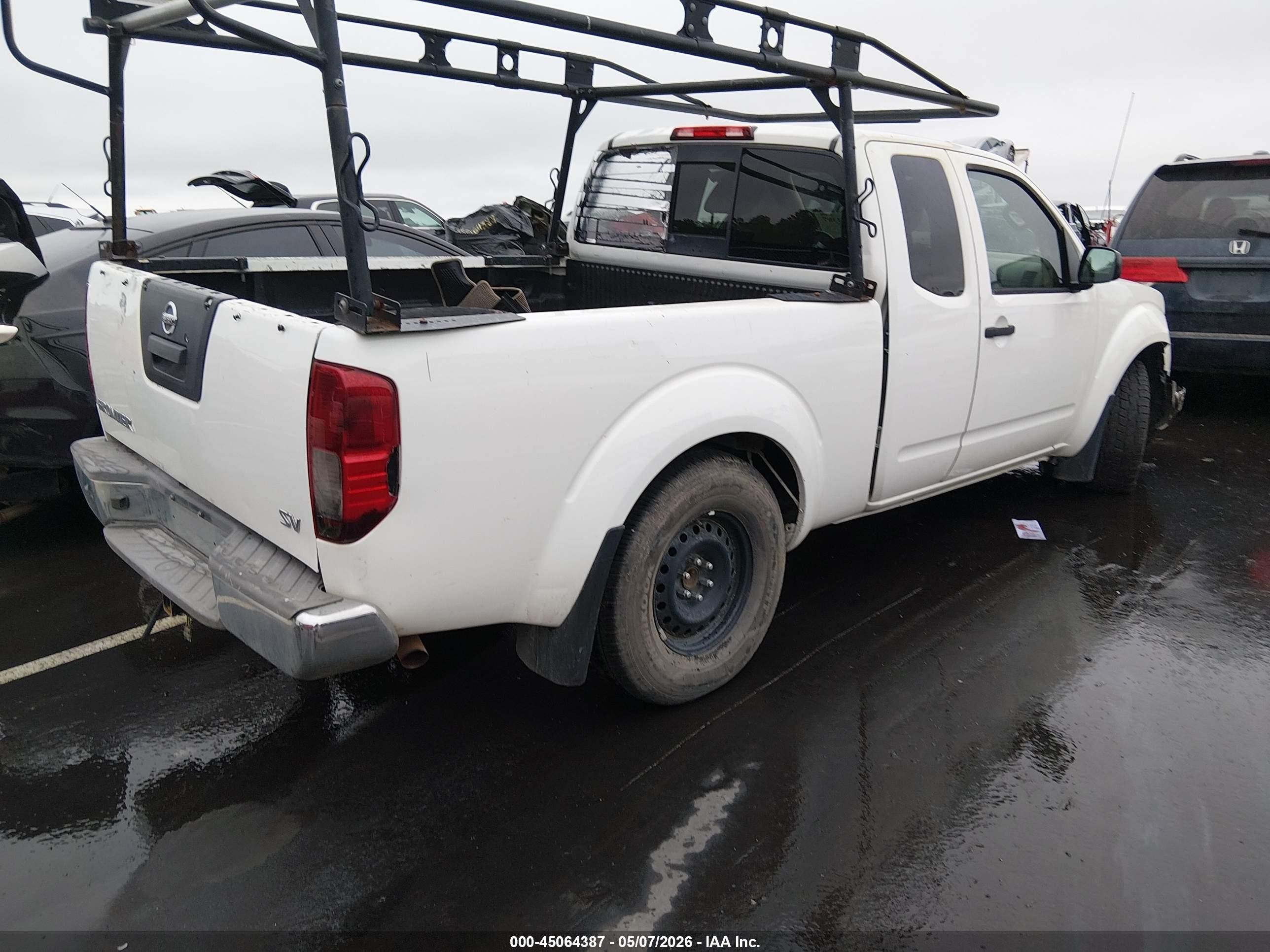 2017 Nissan Frontier Sv-i4 White vin: 1N6BD0CT8HN740037