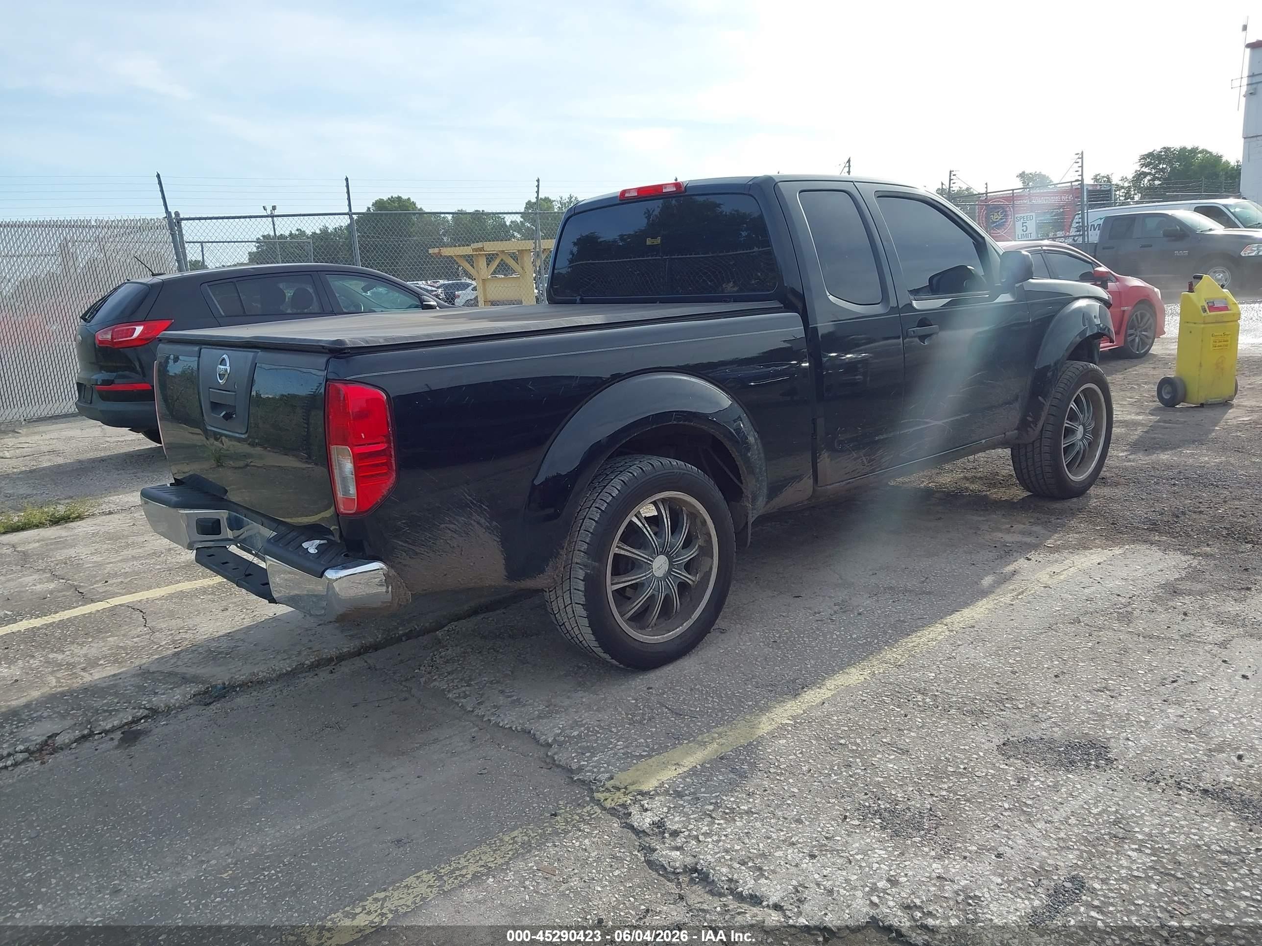 2012 Nissan Frontier S Black vin: 1N6BD0CT9CC419015