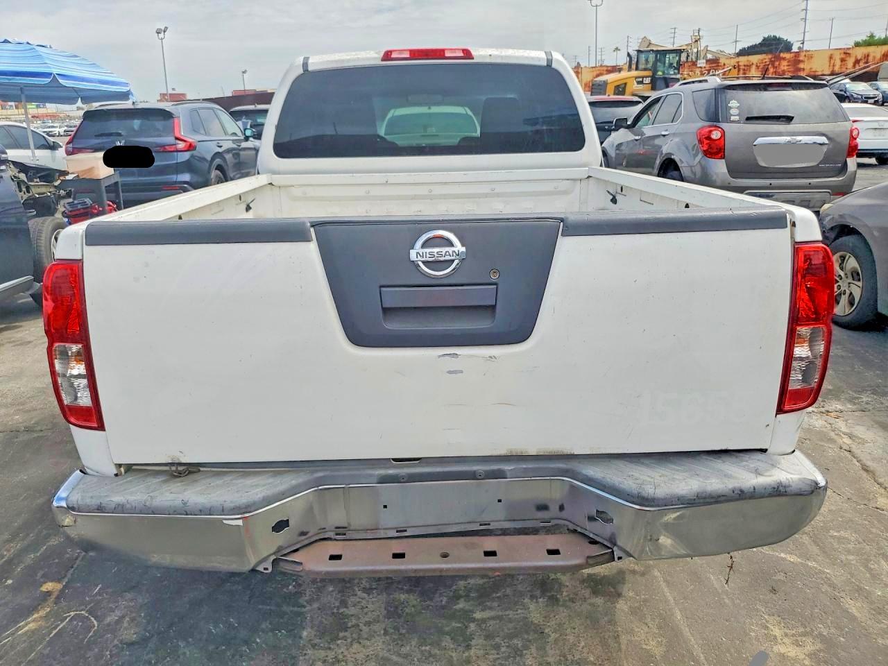 2012 Nissan Frontier S White vin: 1N6BD0CT9CC420701