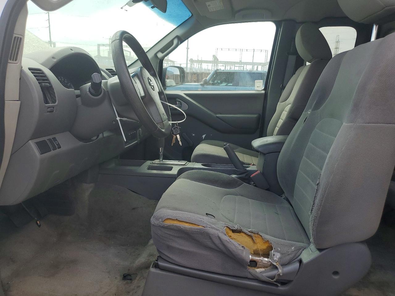 2012 Nissan Frontier S White vin: 1N6BD0CT9CC420701