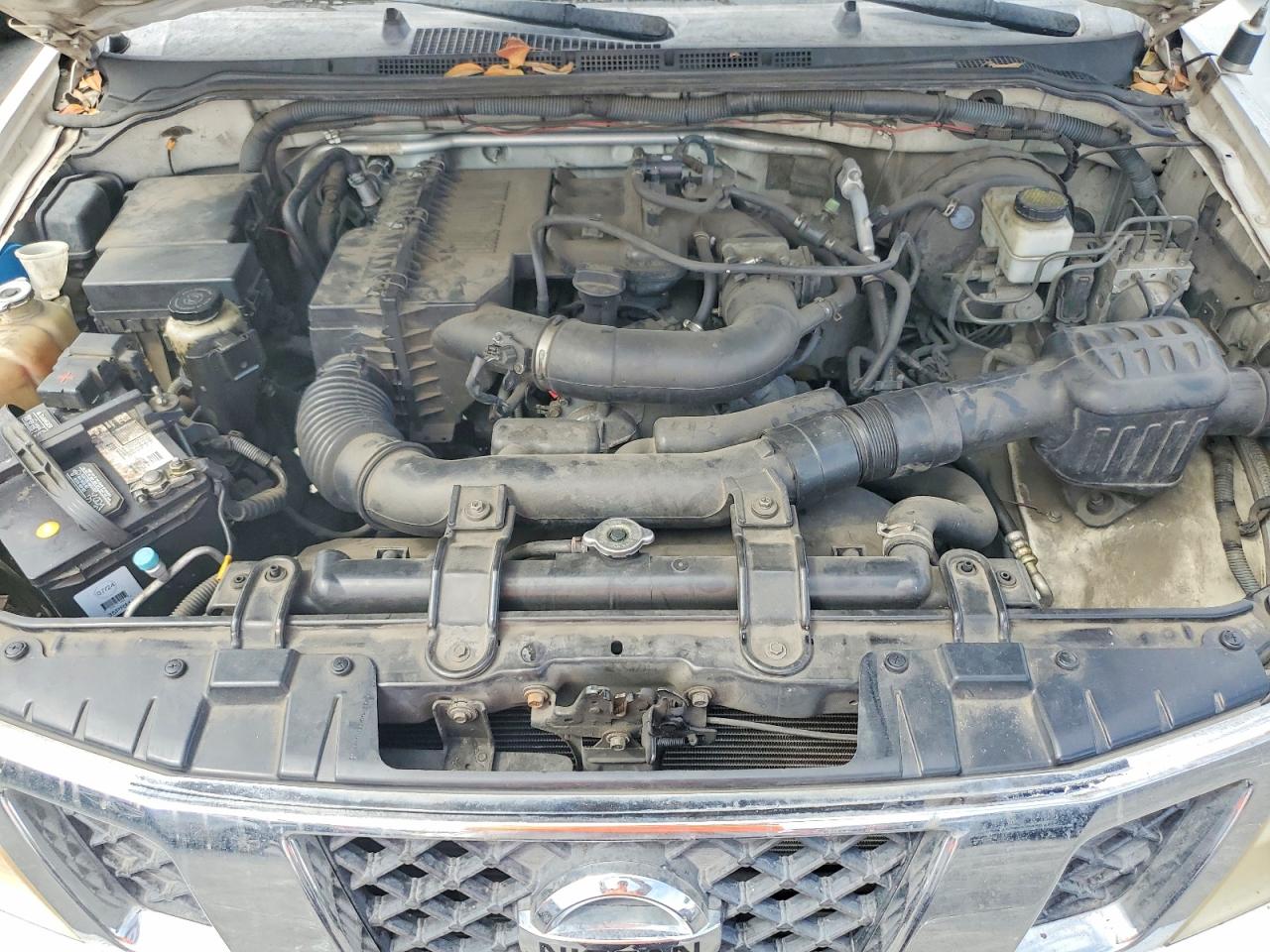 2012 Nissan Frontier S White vin: 1N6BD0CT9CC420701