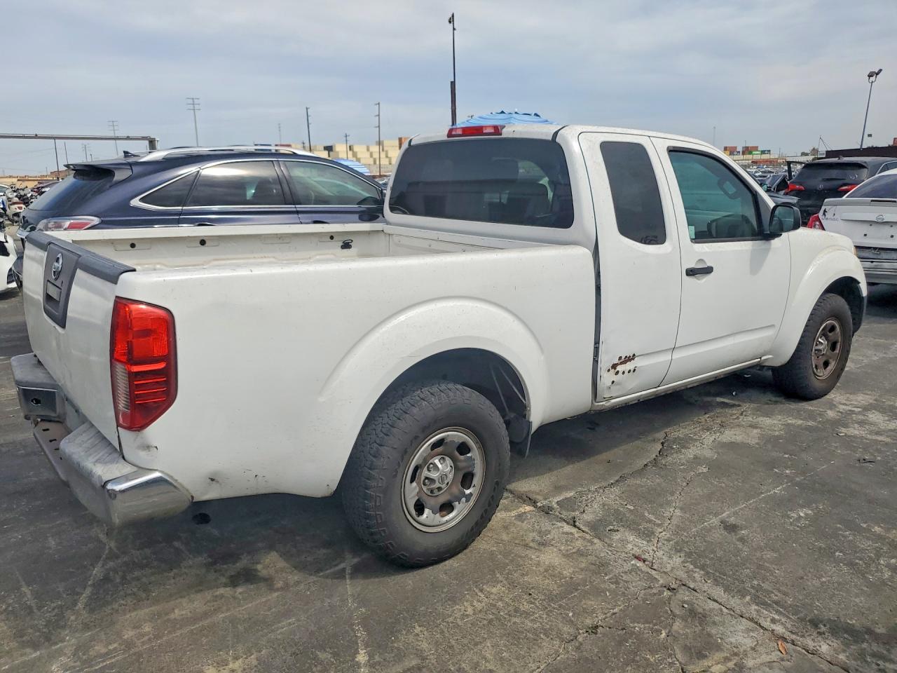 2012 Nissan Frontier S White vin: 1N6BD0CT9CC420701