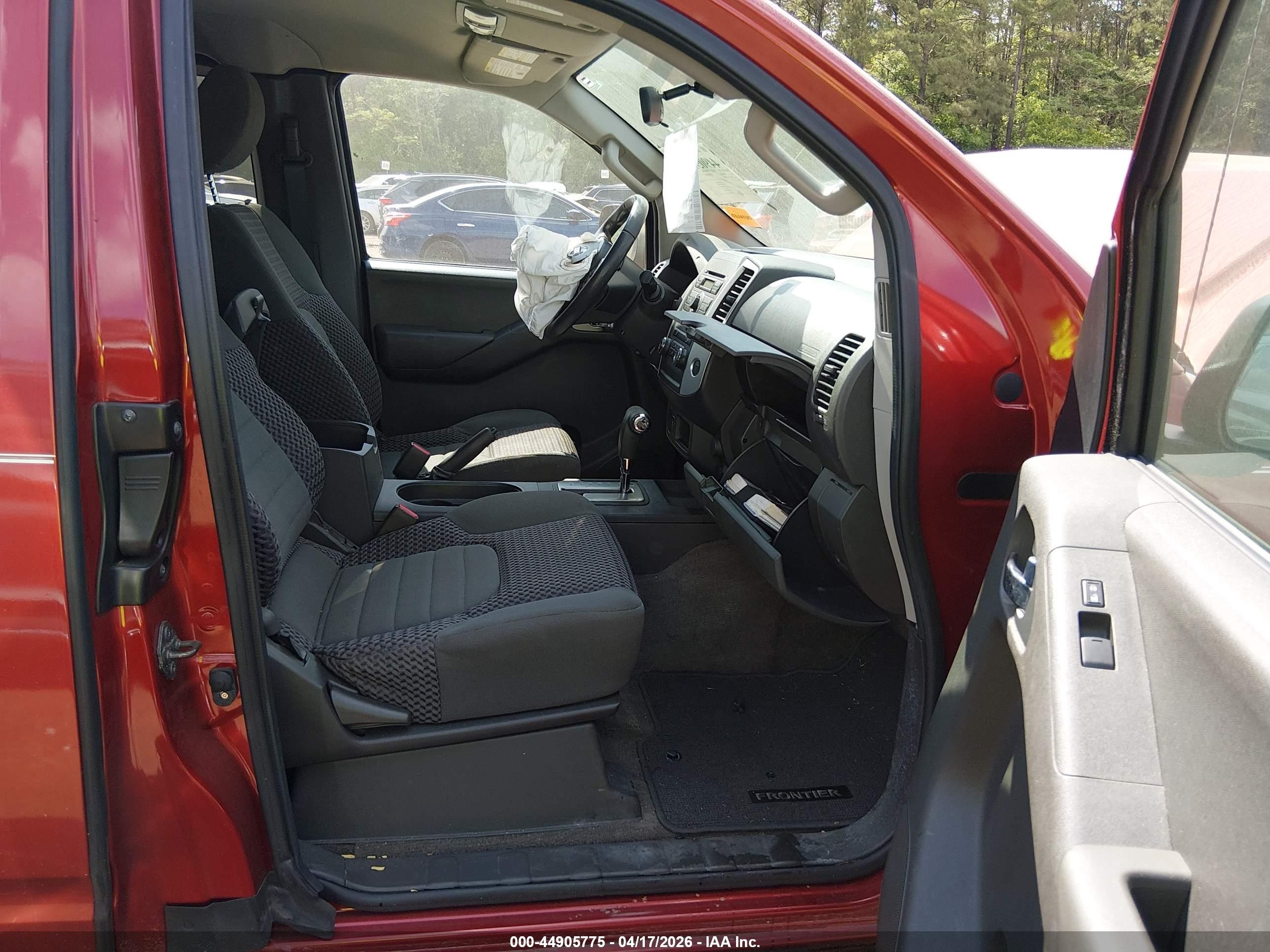 2012 Nissan Frontier Sv-i4 Red vin: 1N6BD0CT9CC423422