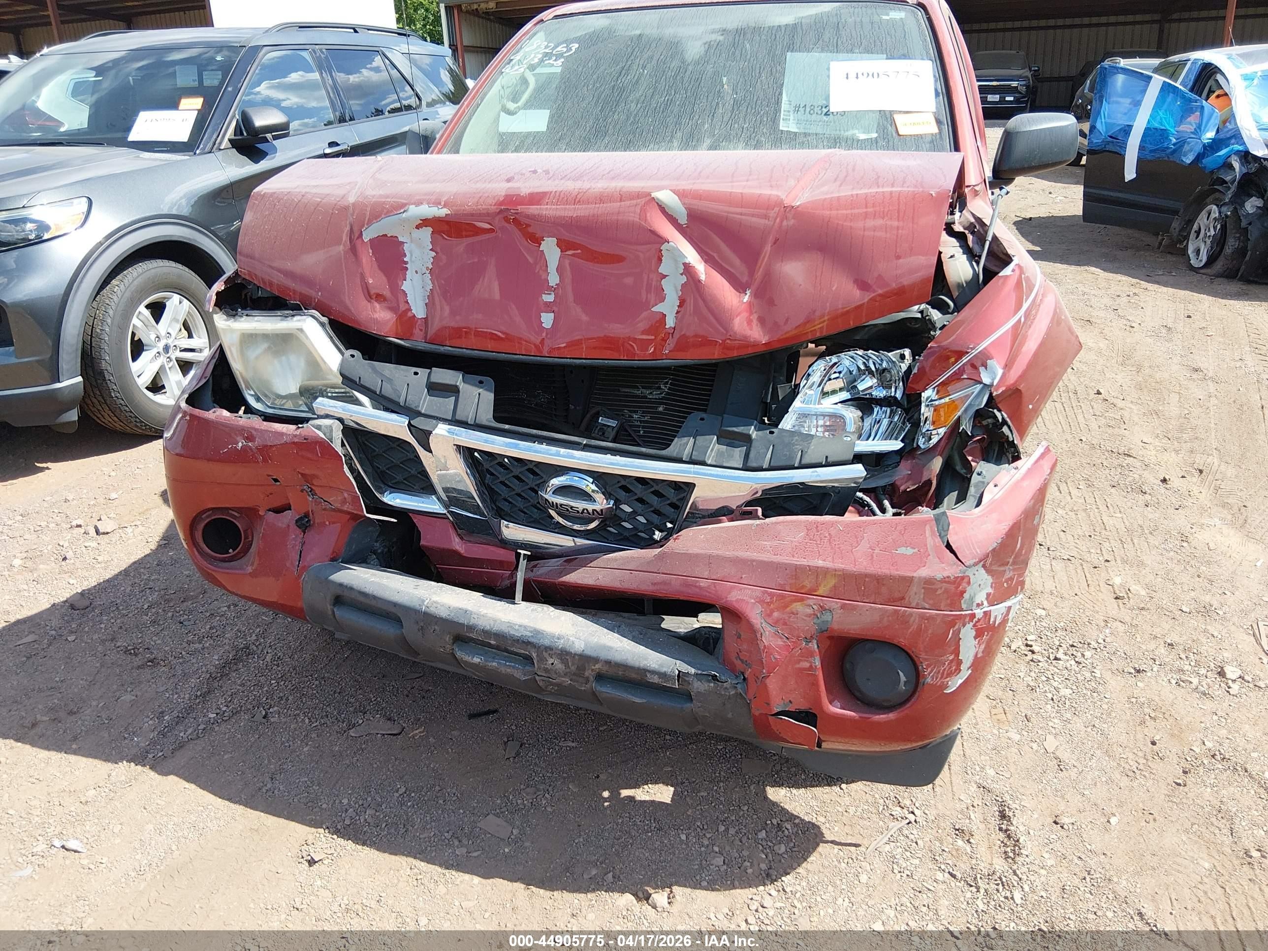 2012 Nissan Frontier Sv-i4 Red vin: 1N6BD0CT9CC423422