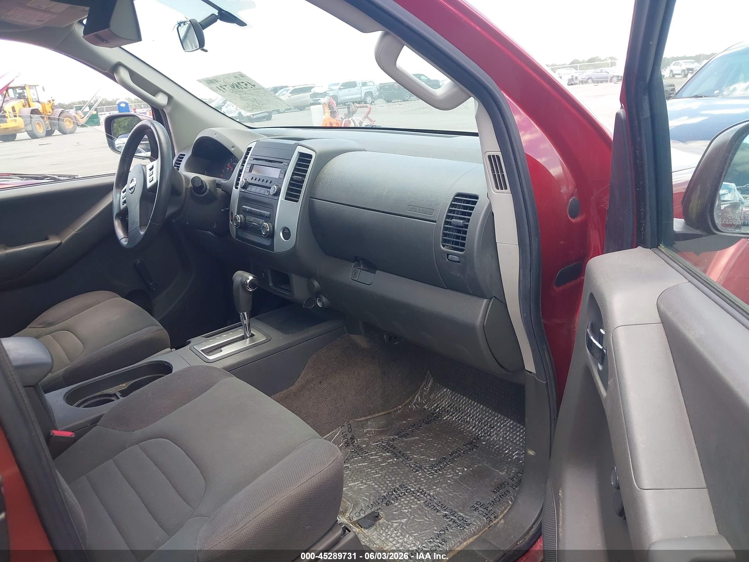 2014 Nissan Frontier S Red vin: 1N6BD0CT9EN745453