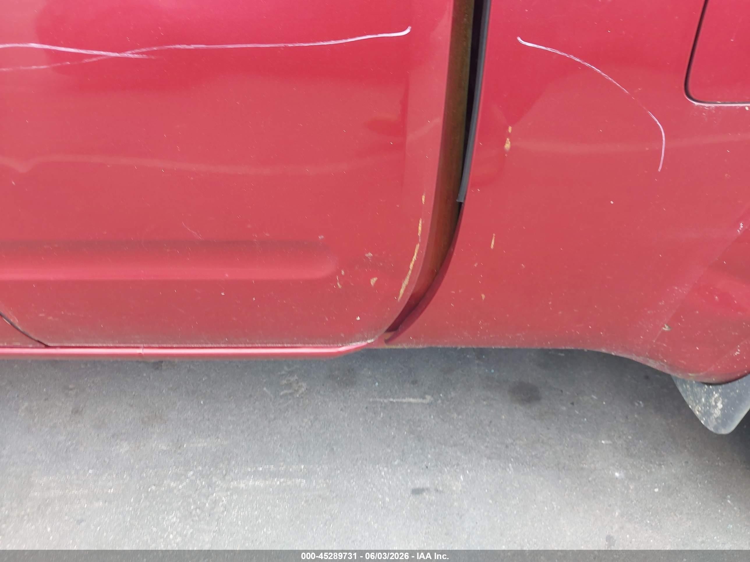 2014 Nissan Frontier S Red vin: 1N6BD0CT9EN745453