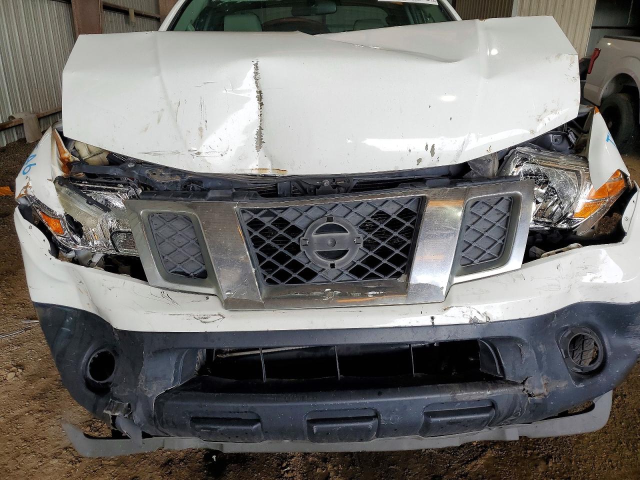 2015 Nissan Frontier S White vin: 1N6BD0CT9FN707626
