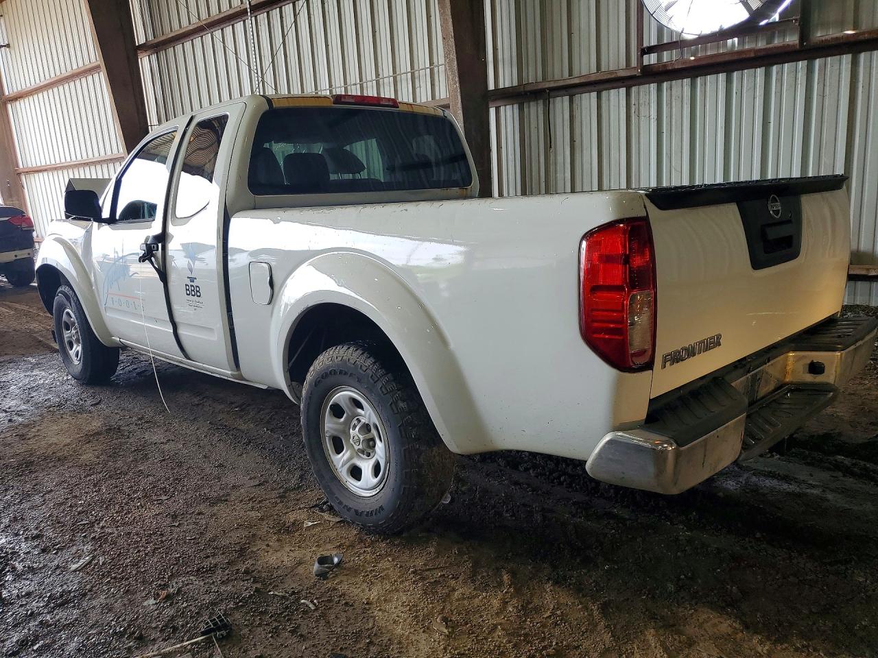 2015 Nissan Frontier S White vin: 1N6BD0CT9FN707626