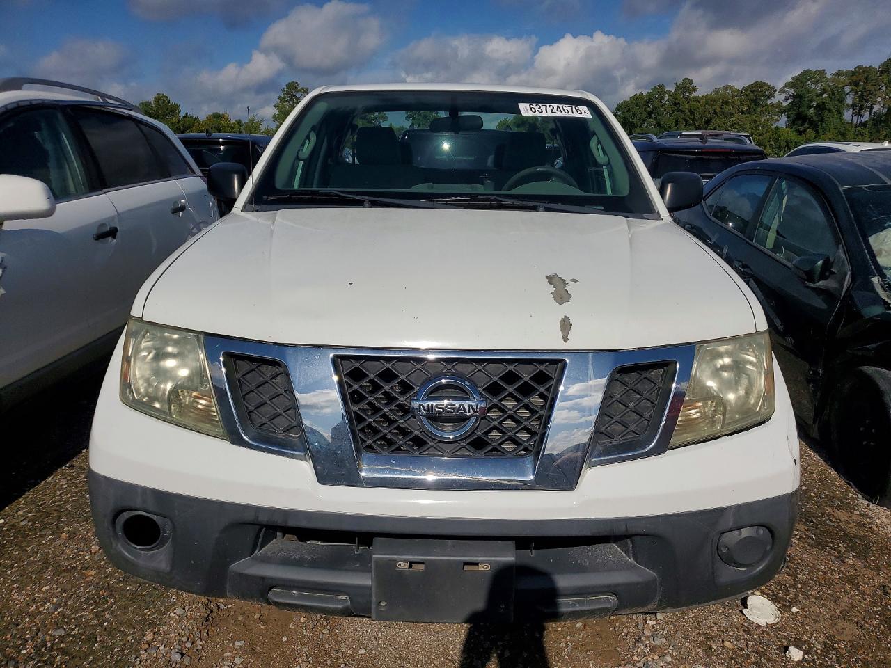 2015 Nissan Frontier S White vin: 1N6BD0CT9FN748659