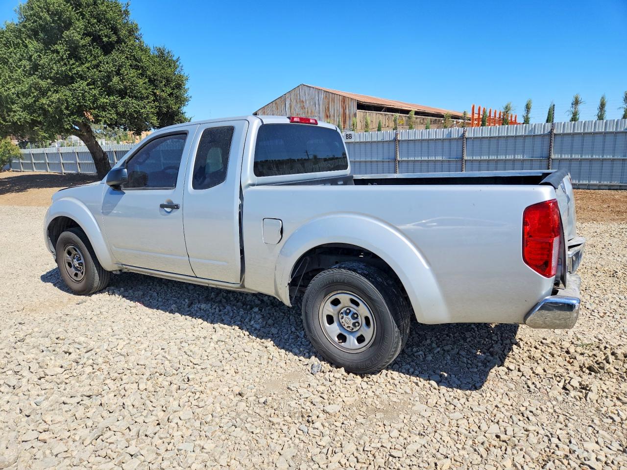 2015 Nissan Frontier S Silver vin: 1N6BD0CT9FN756115
