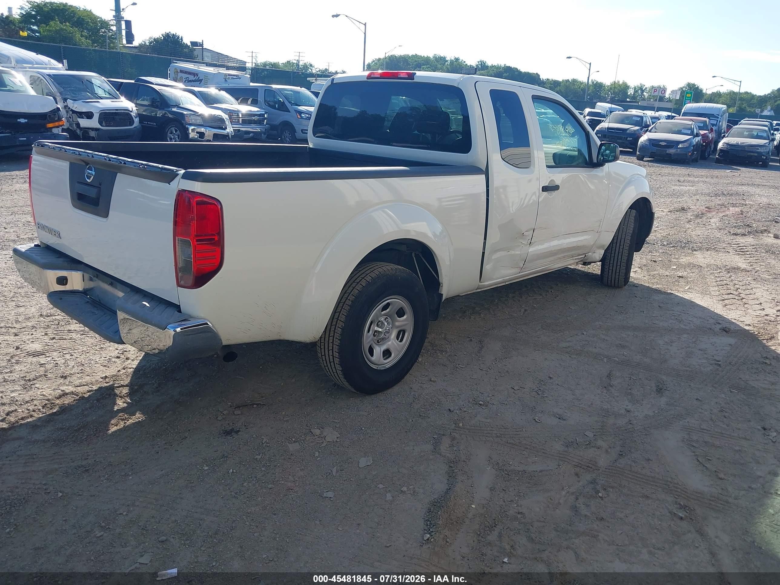 2015 Nissan Frontier S/sv-i4 Белый vin: 1N6BD0CT9FN767230
