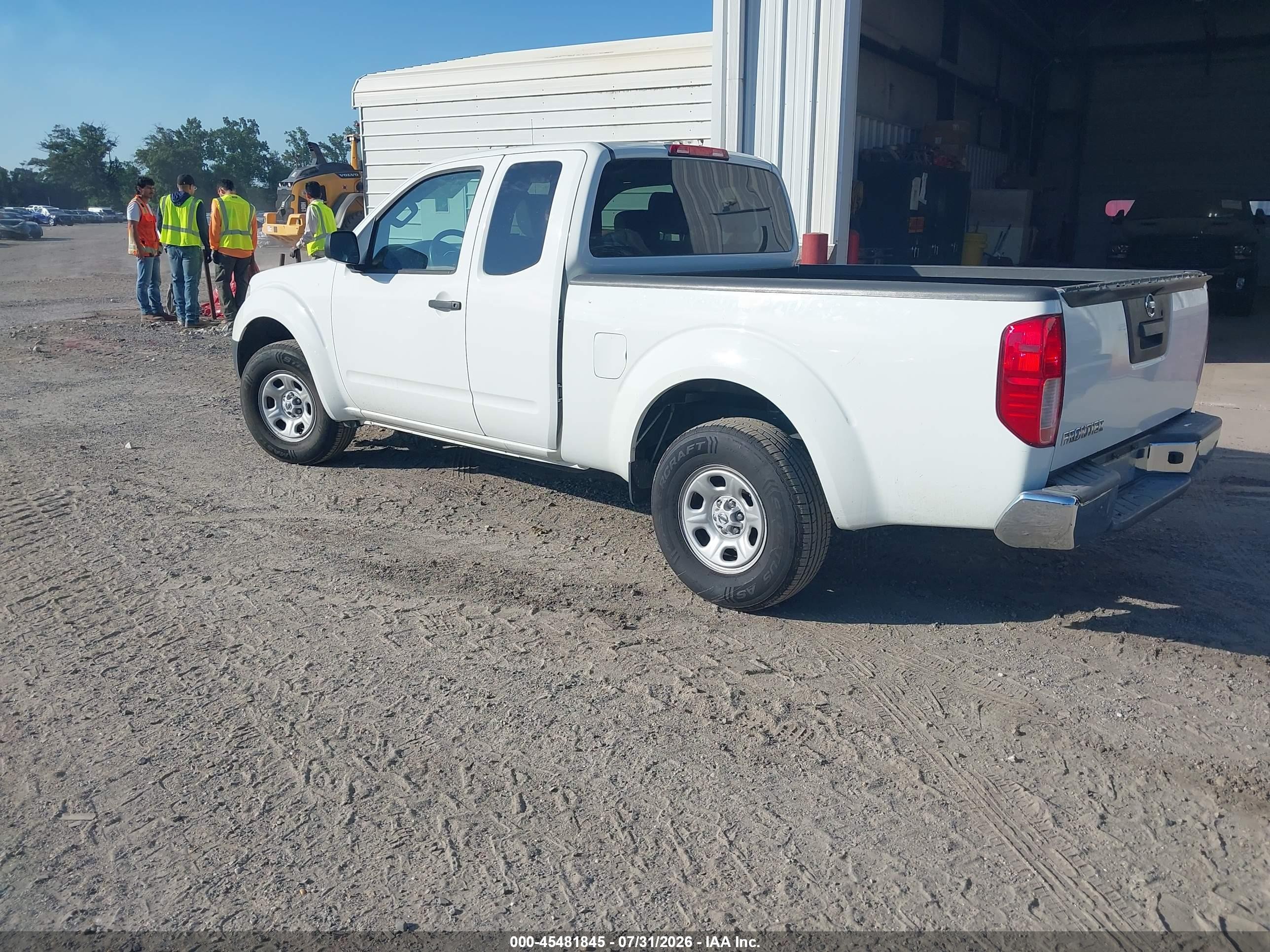2015 Nissan Frontier S/sv-i4 Белый vin: 1N6BD0CT9FN767230