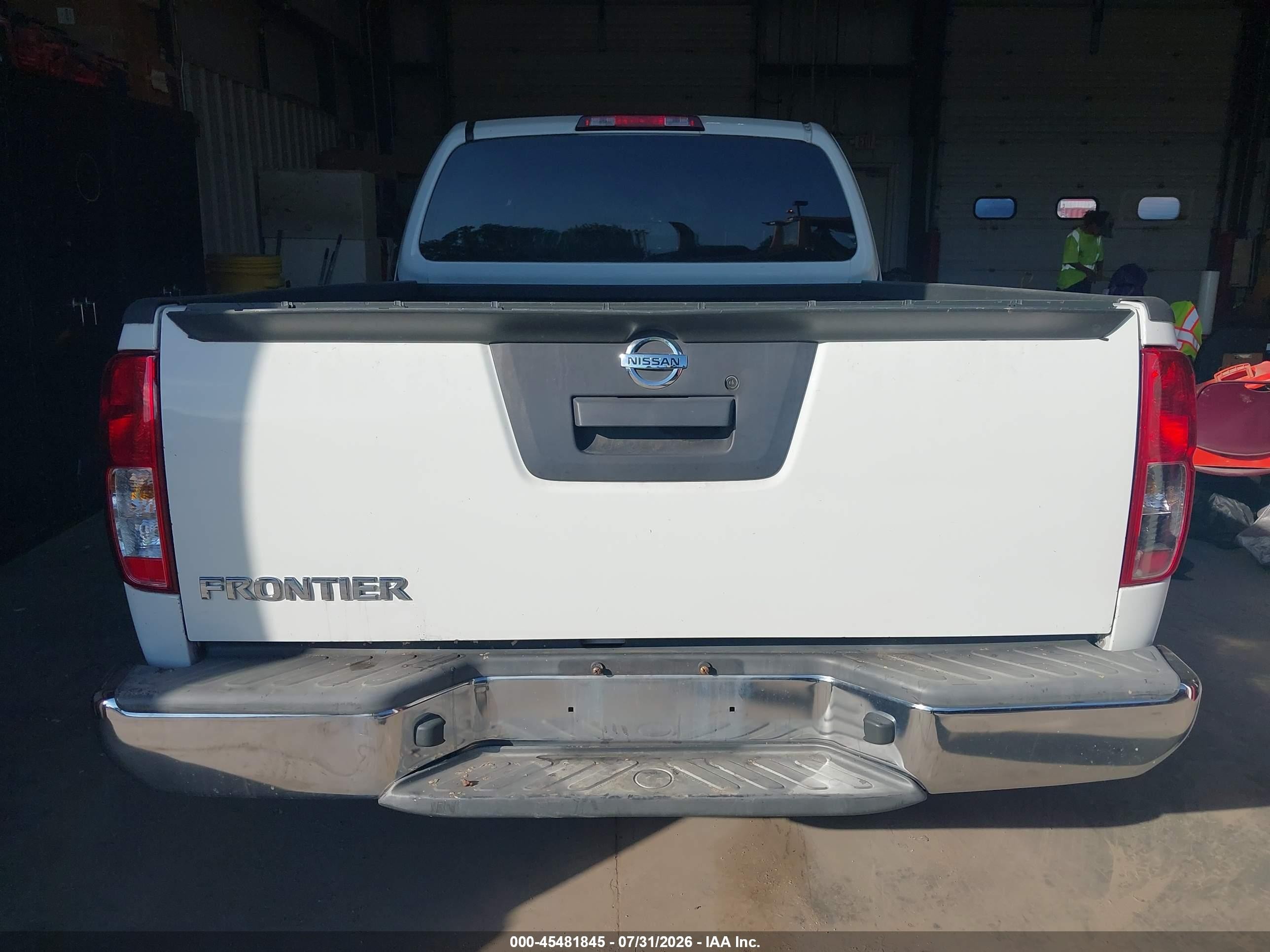 2015 Nissan Frontier S/sv-i4 Белый vin: 1N6BD0CT9FN767230