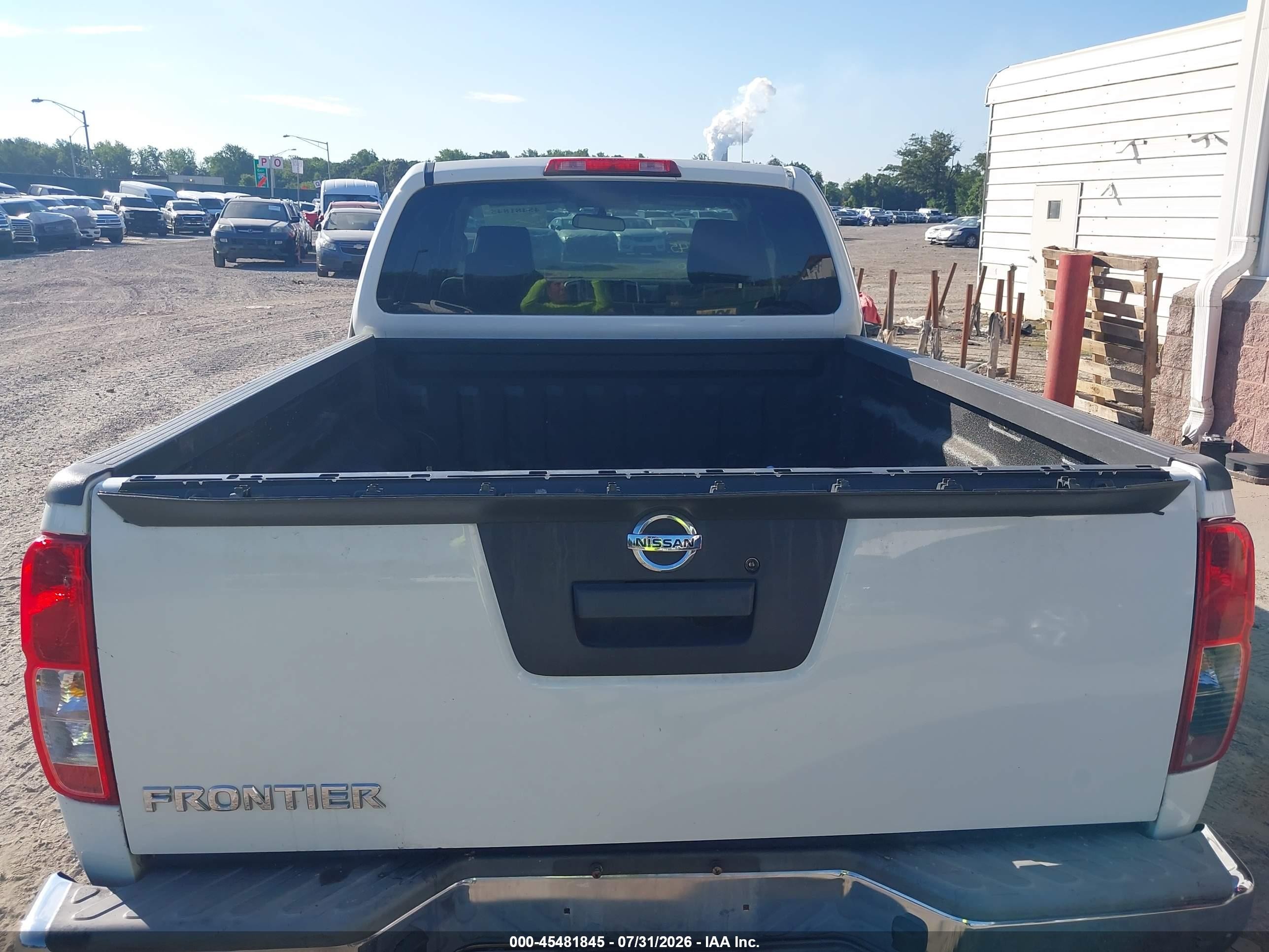 2015 Nissan Frontier S/sv-i4 Белый vin: 1N6BD0CT9FN767230
