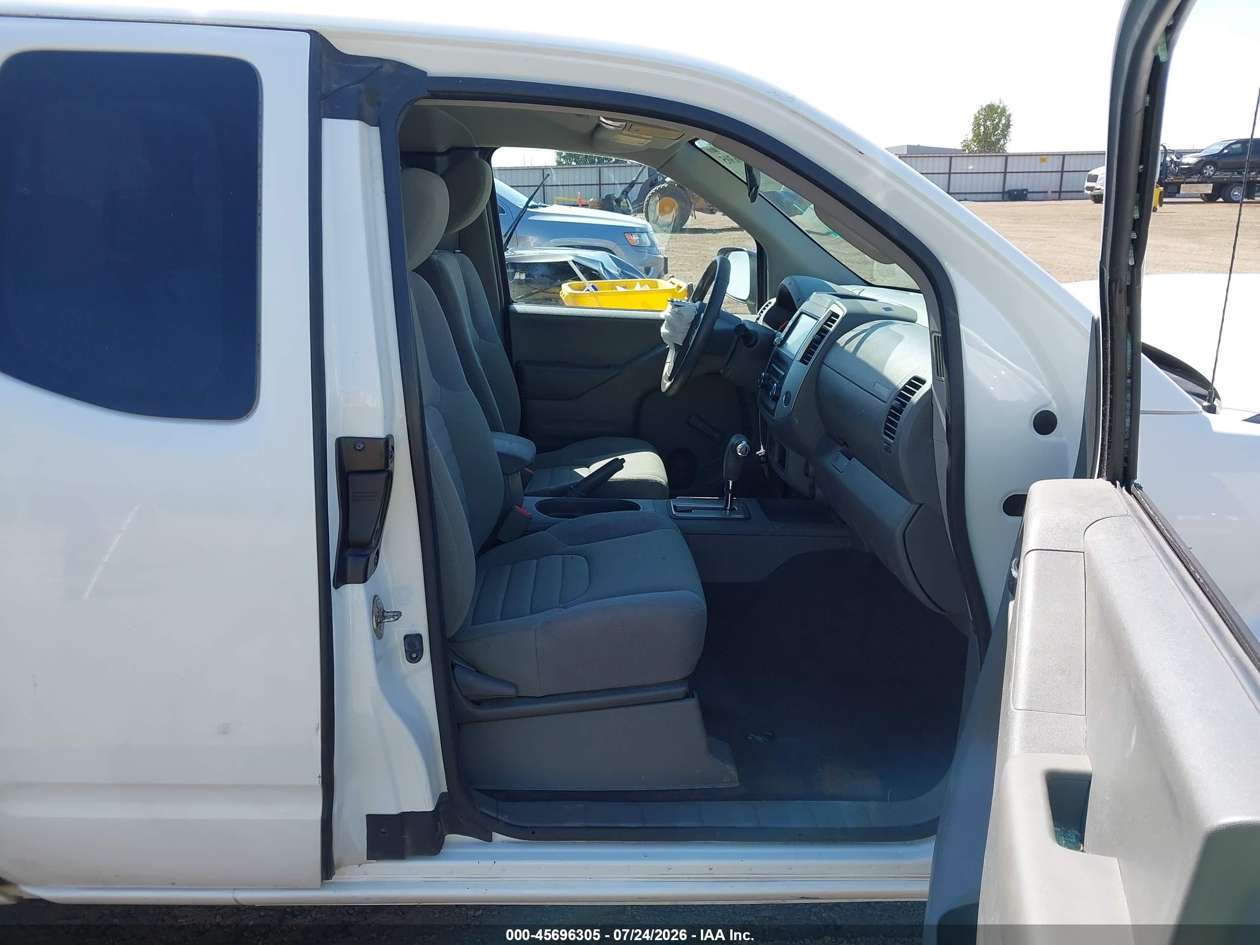 2019 Nissan Frontier S White vin: 1N6BD0CT9KN703652