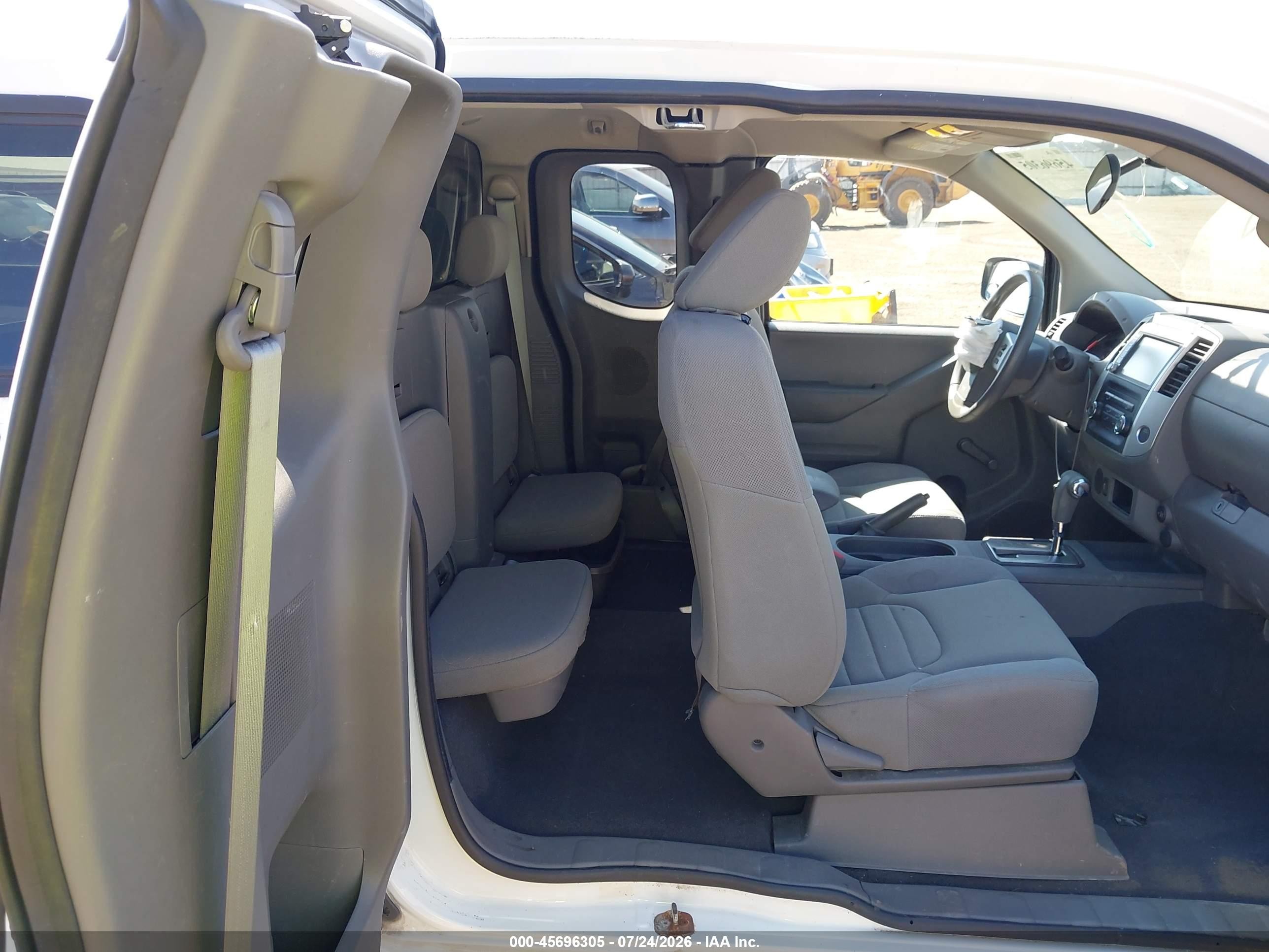 2019 Nissan Frontier S White vin: 1N6BD0CT9KN703652