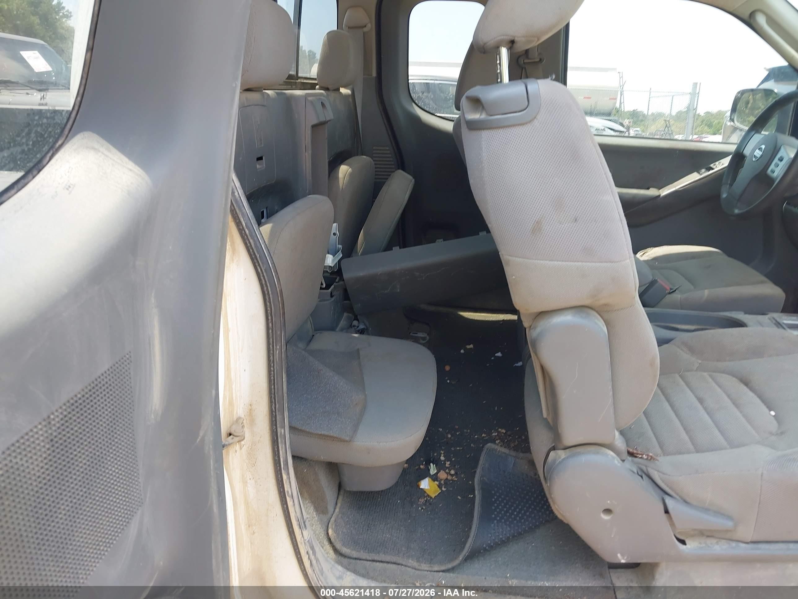2010 Nissan Frontier Se-i4 White vin: 1N6BD0CTXAC424639