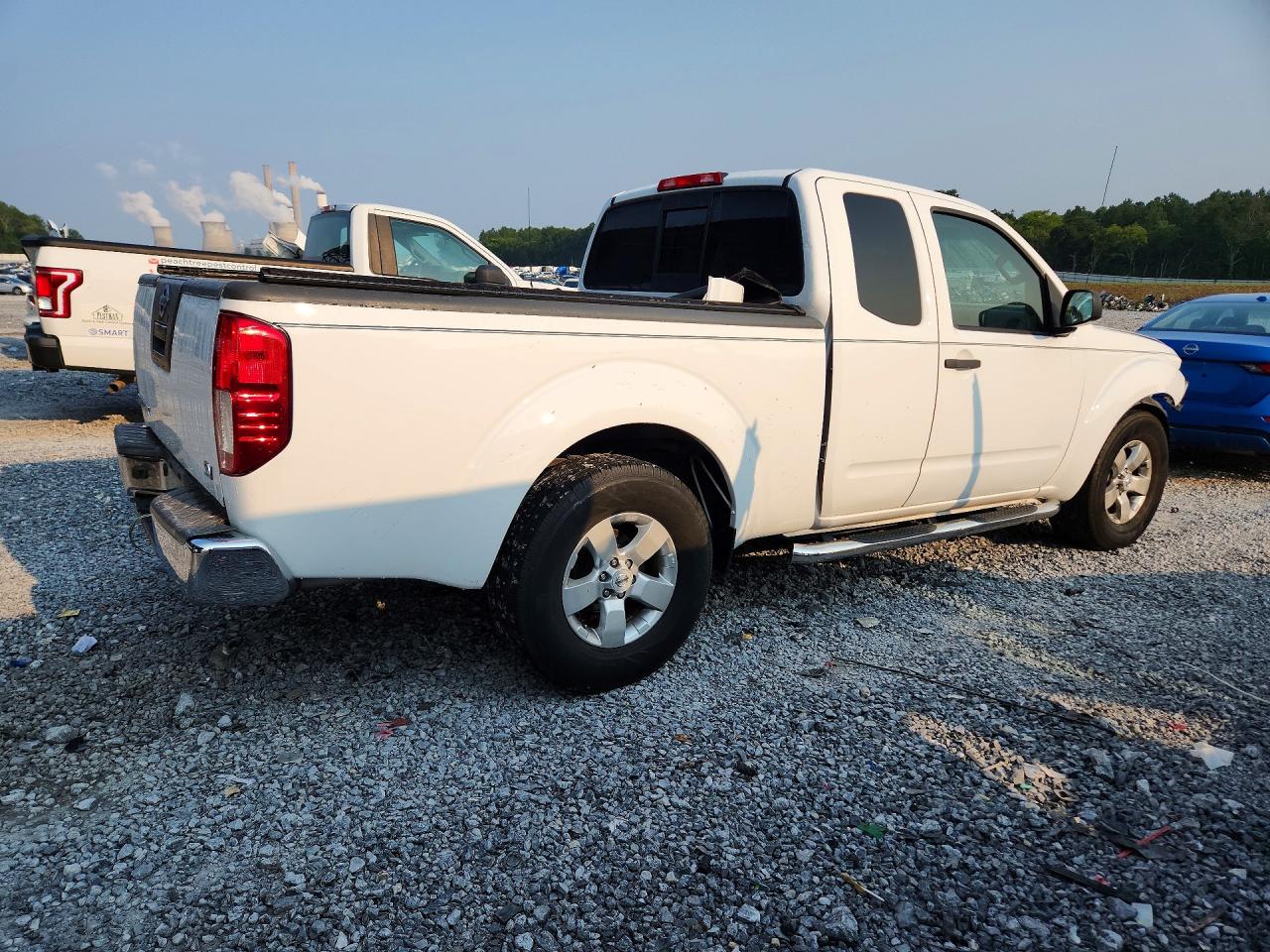 2012 Nissan Frontier S White vin: 1N6BD0CTXCC424739