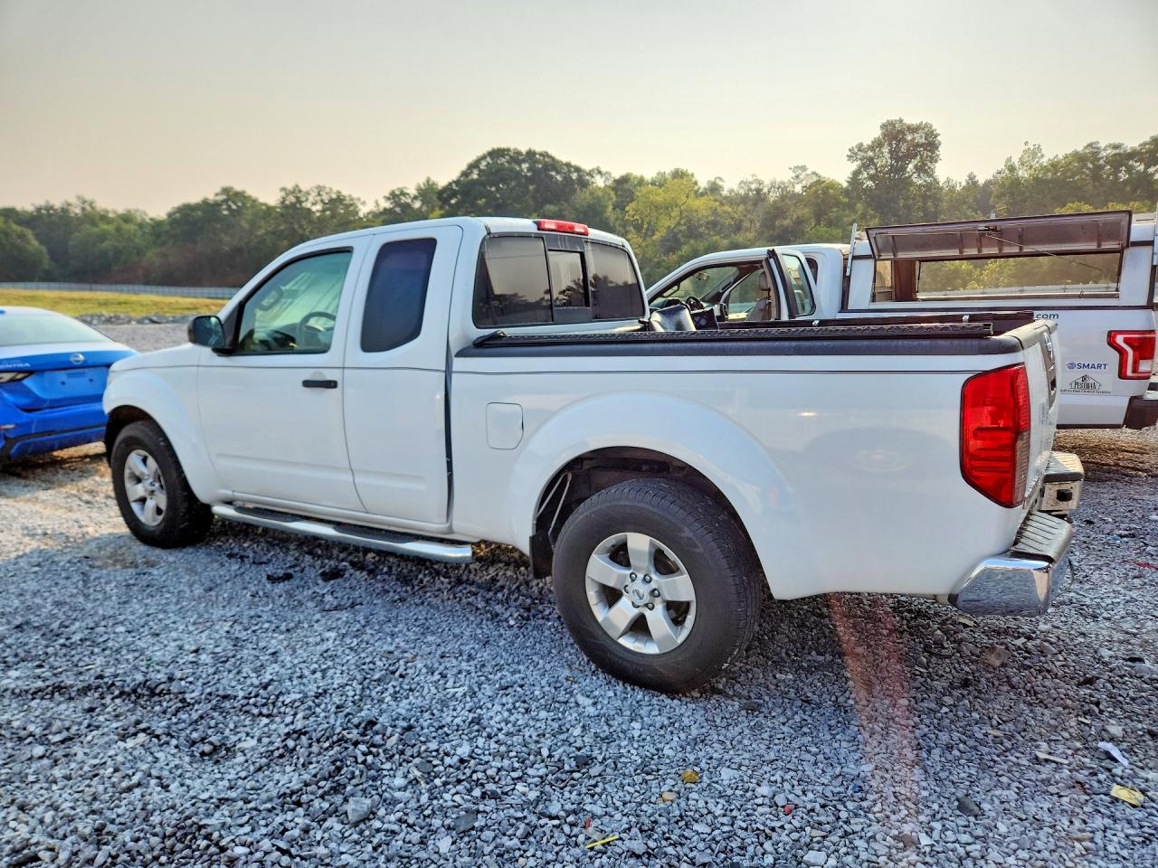 2012 Nissan Frontier S White vin: 1N6BD0CTXCC424739