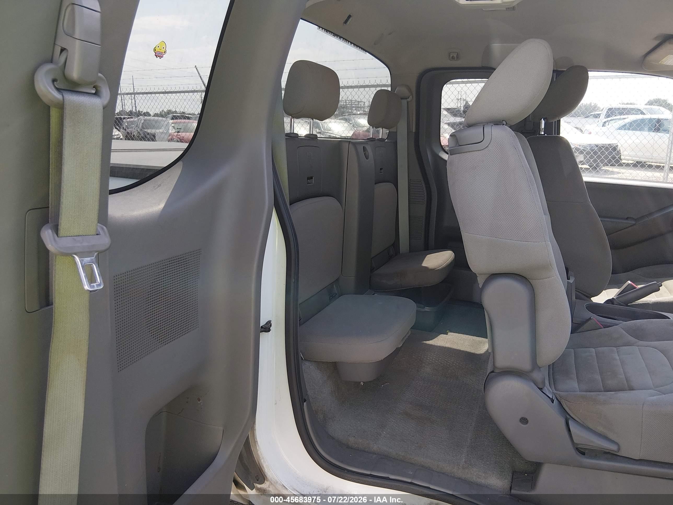 2012 Nissan Frontier S White vin: 1N6BD0CTXCC440021