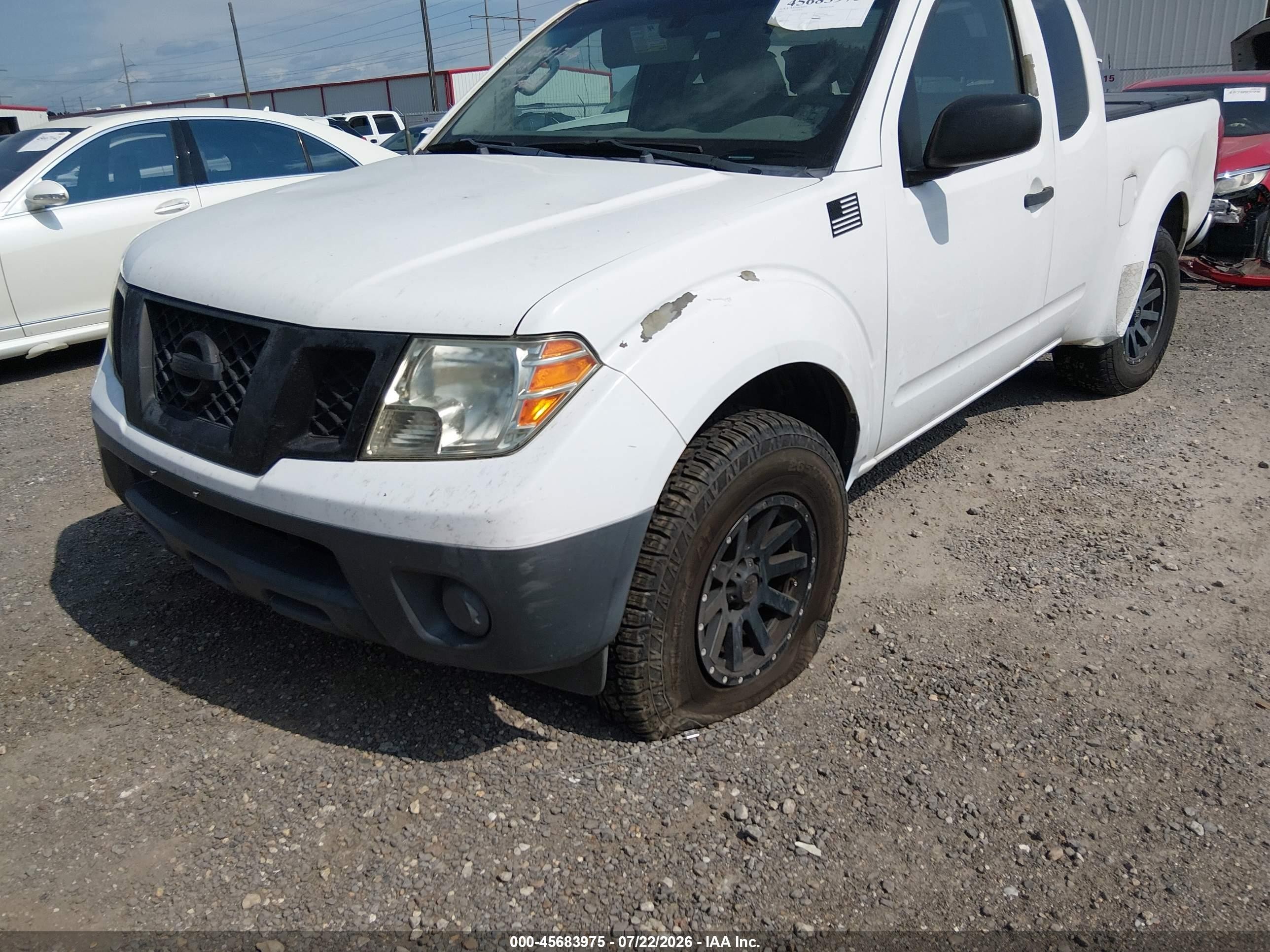 2012 Nissan Frontier S White vin: 1N6BD0CTXCC440021