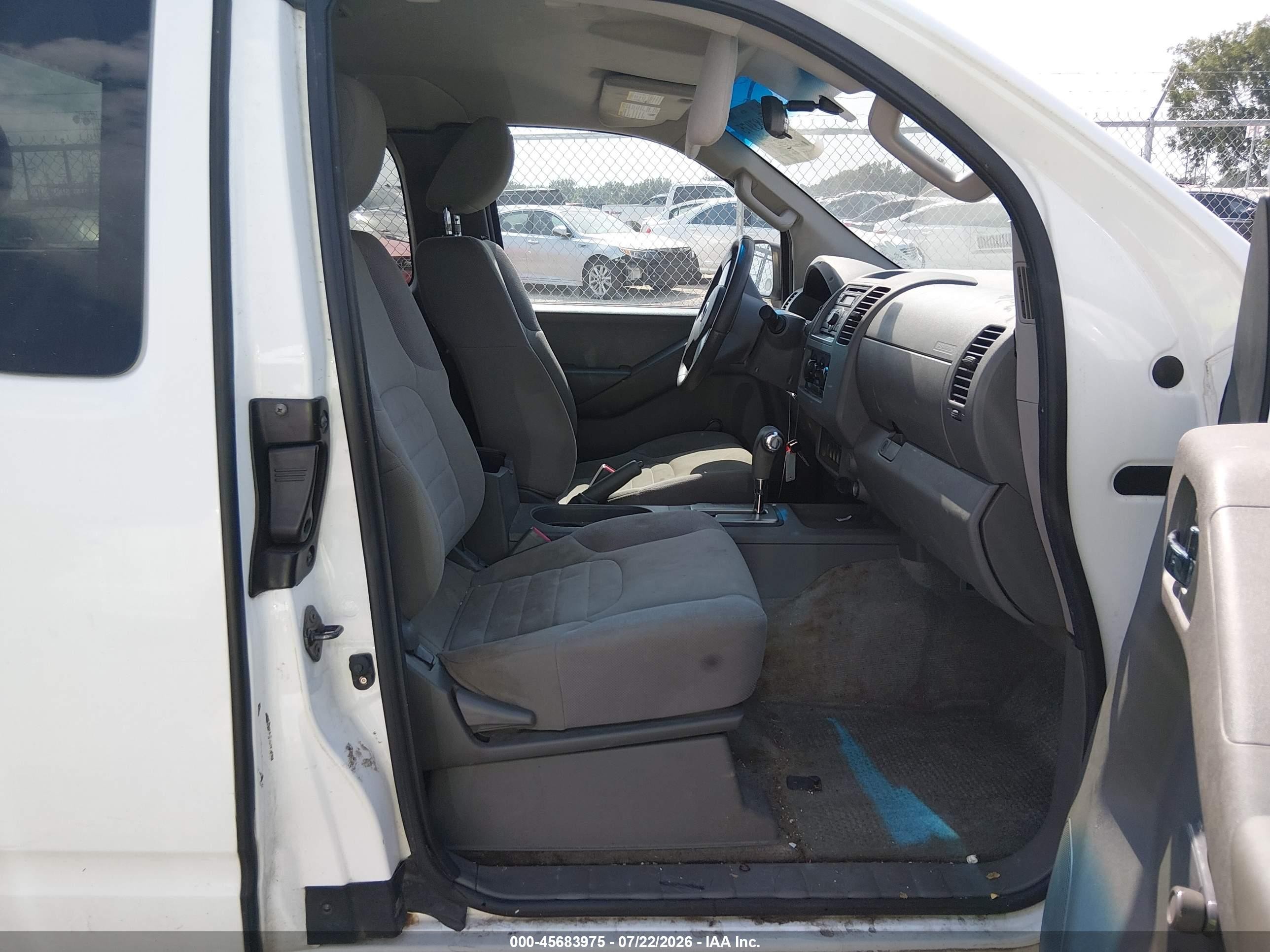 2012 Nissan Frontier S White vin: 1N6BD0CTXCC440021