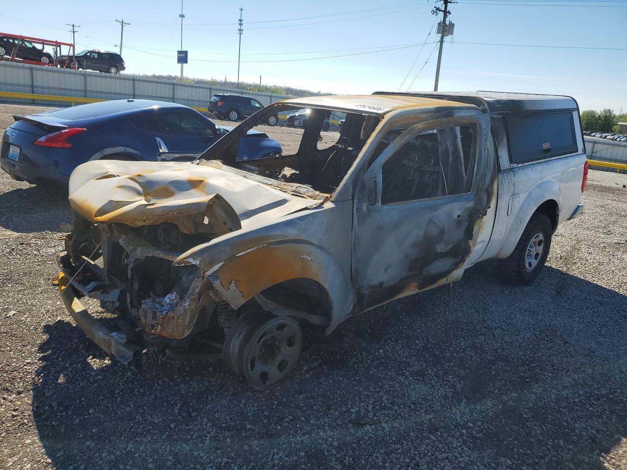 2012 Nissan Frontier S/sv Белый vin: 1N6BD0CTXCC479451
