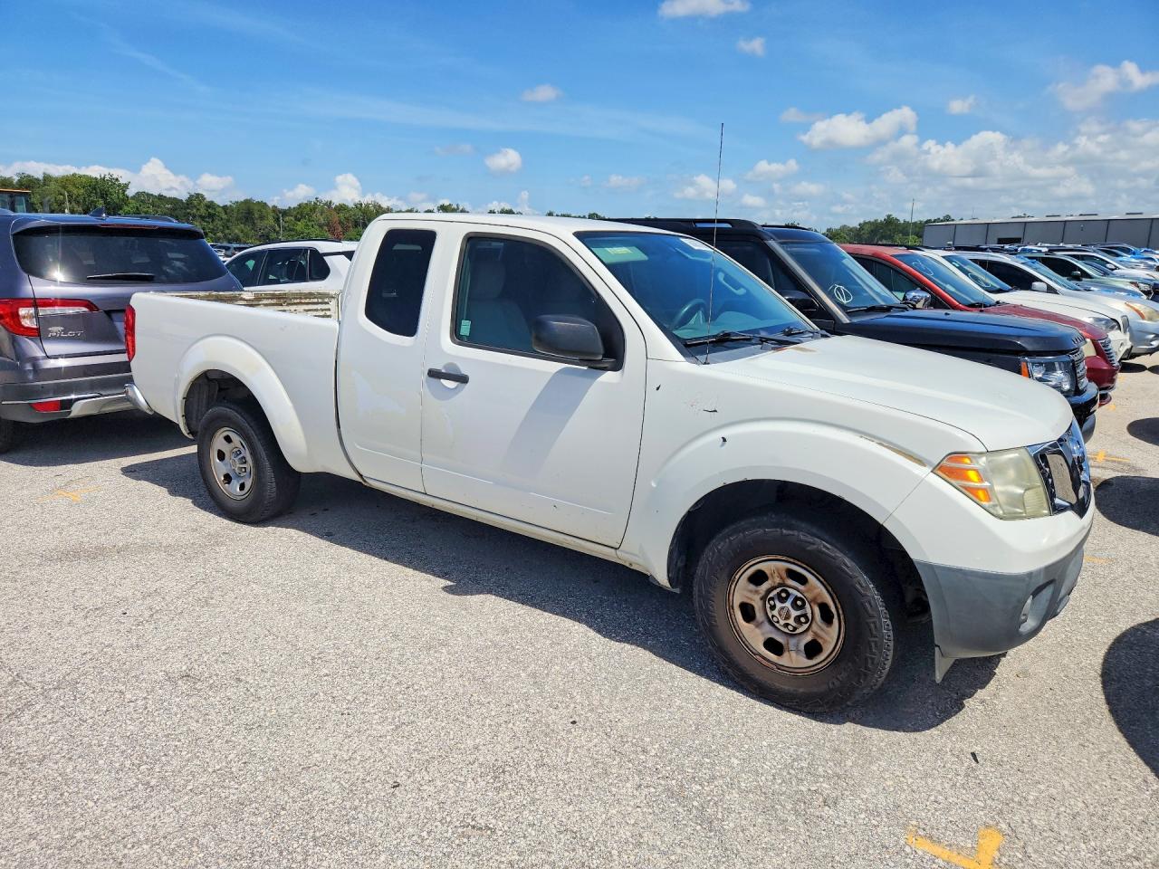 2013 Nissan Frontier S White vin: 1N6BD0CTXDN711388