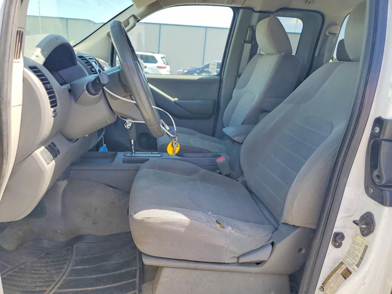 2013 Nissan Frontier S White vin: 1N6BD0CTXDN711388