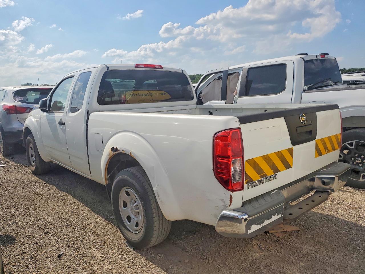 2013 Nissan Frontier S White vin: 1N6BD0CTXDN729146