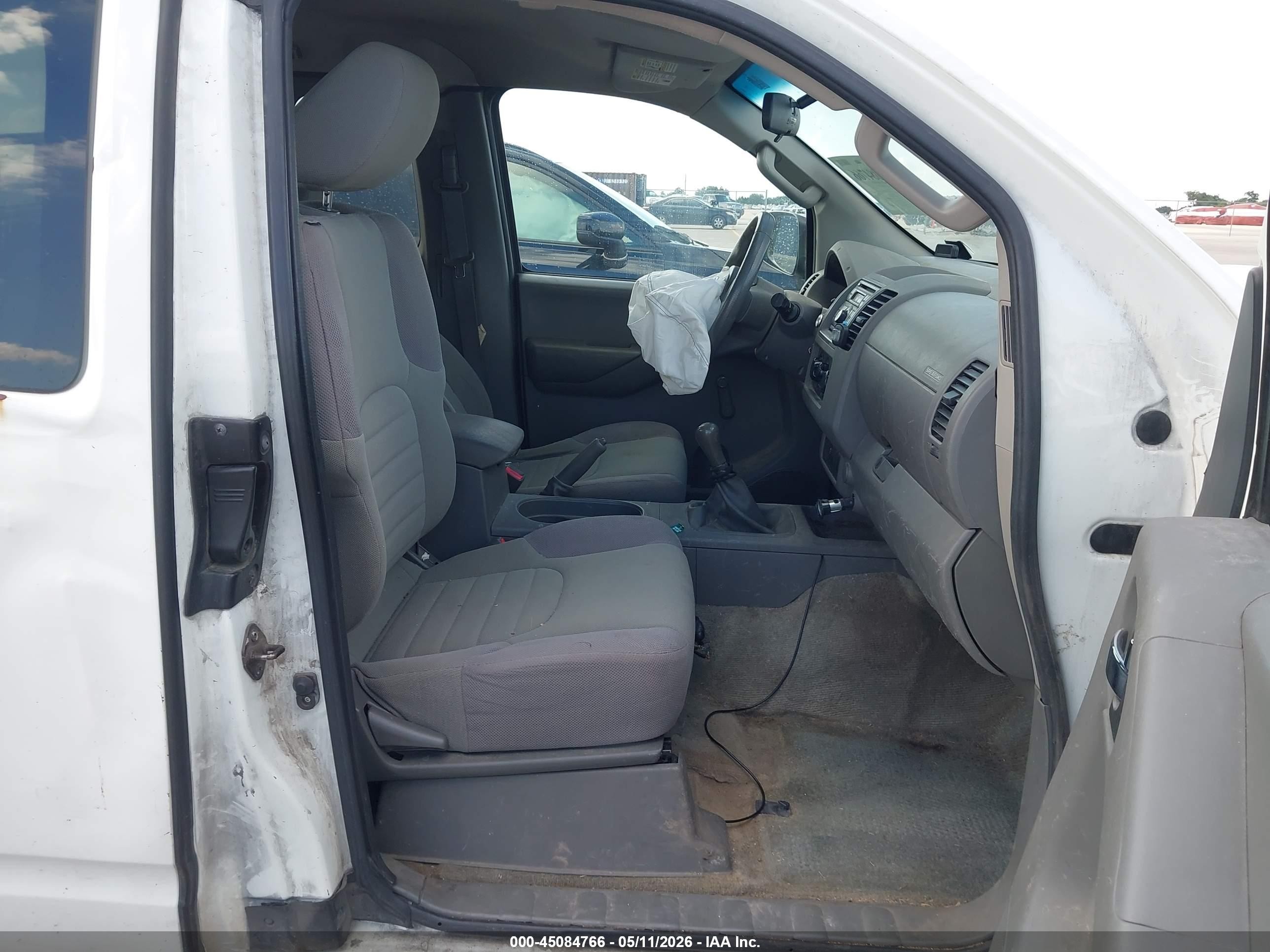 2013 Nissan Frontier S White vin: 1N6BD0CTXDN747369