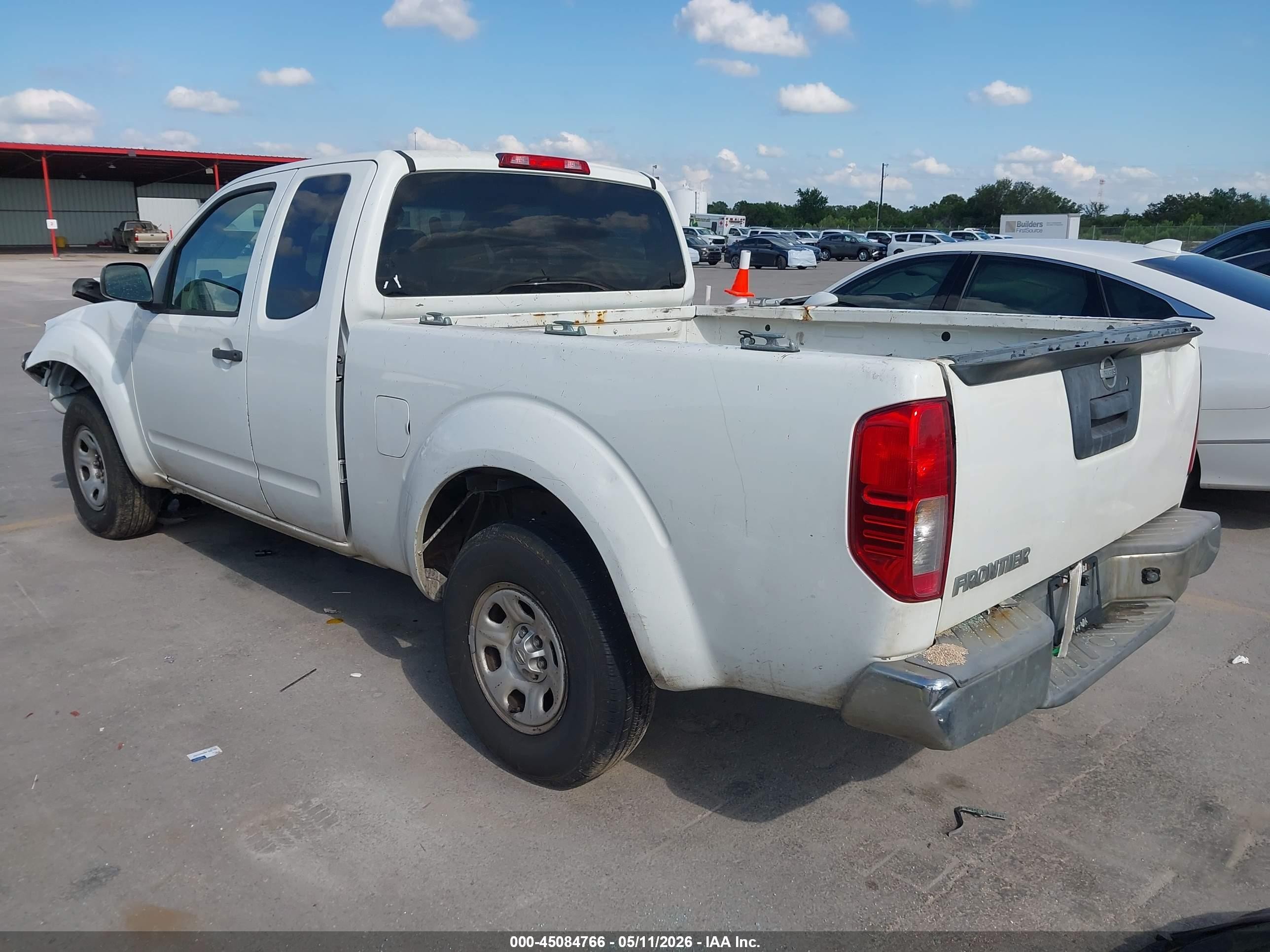 2013 Nissan Frontier S White vin: 1N6BD0CTXDN747369