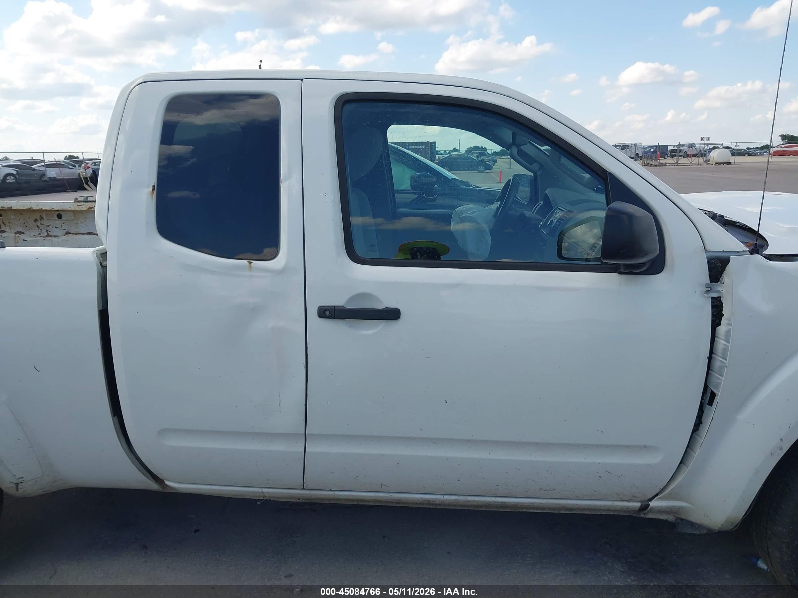 2013 Nissan Frontier S White vin: 1N6BD0CTXDN747369