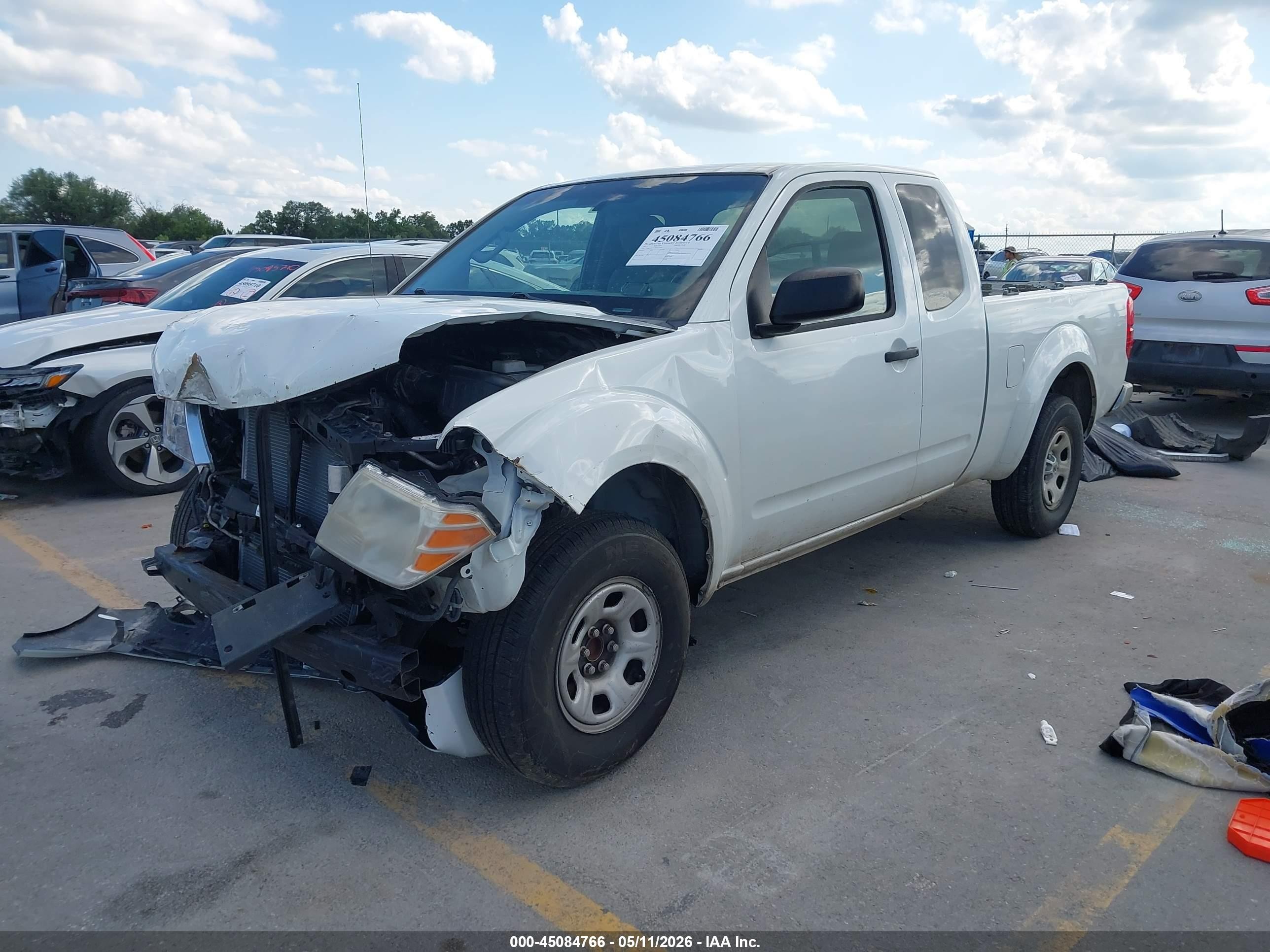 2013 Nissan Frontier S White vin: 1N6BD0CTXDN747369