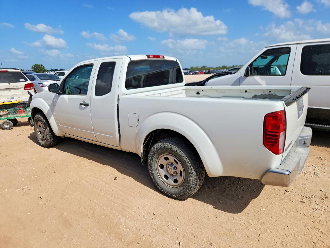 2013 Nissan Frontier S White vin: 1N6BD0CTXDN754273