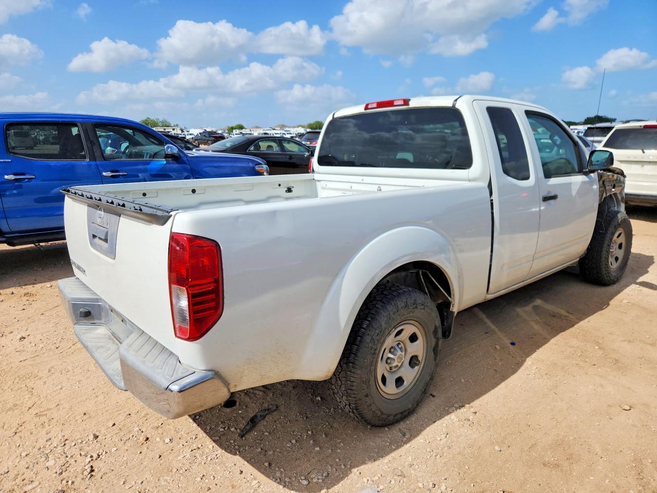 2013 Nissan Frontier S White vin: 1N6BD0CTXDN754273
