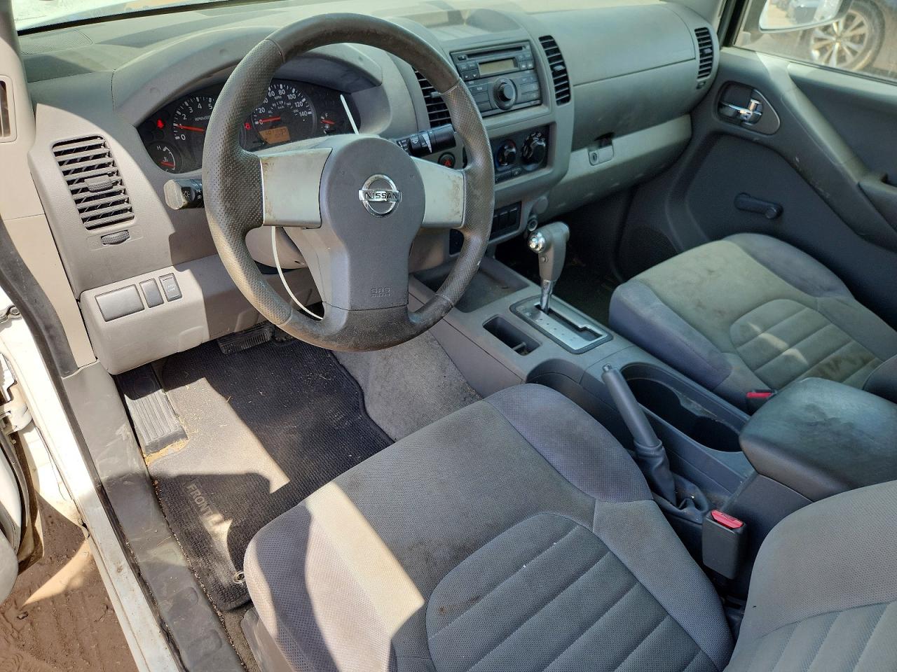2013 Nissan Frontier S White vin: 1N6BD0CTXDN754273