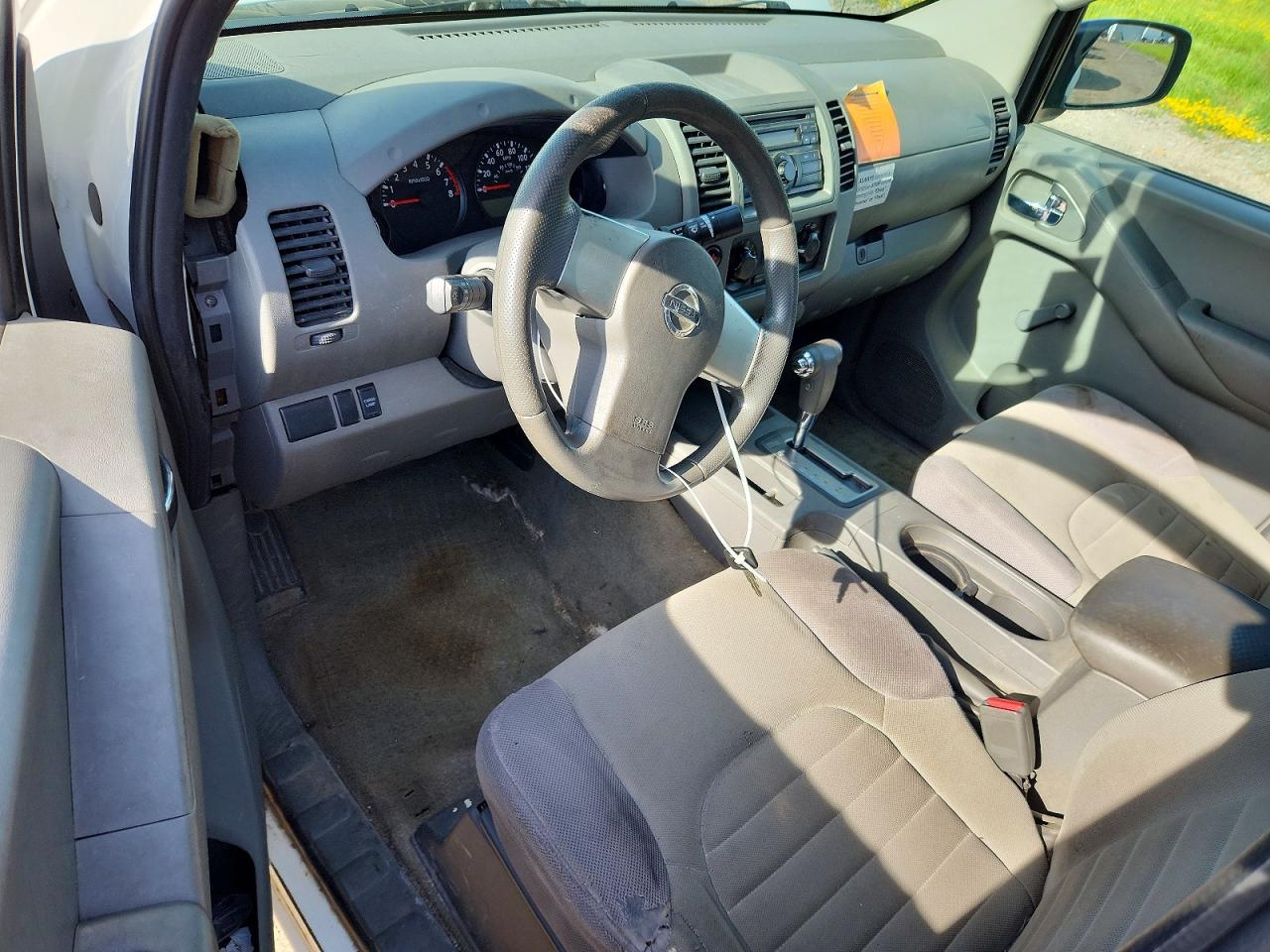 2013 Nissan Frontier S White vin: 1N6BD0CTXDN754371
