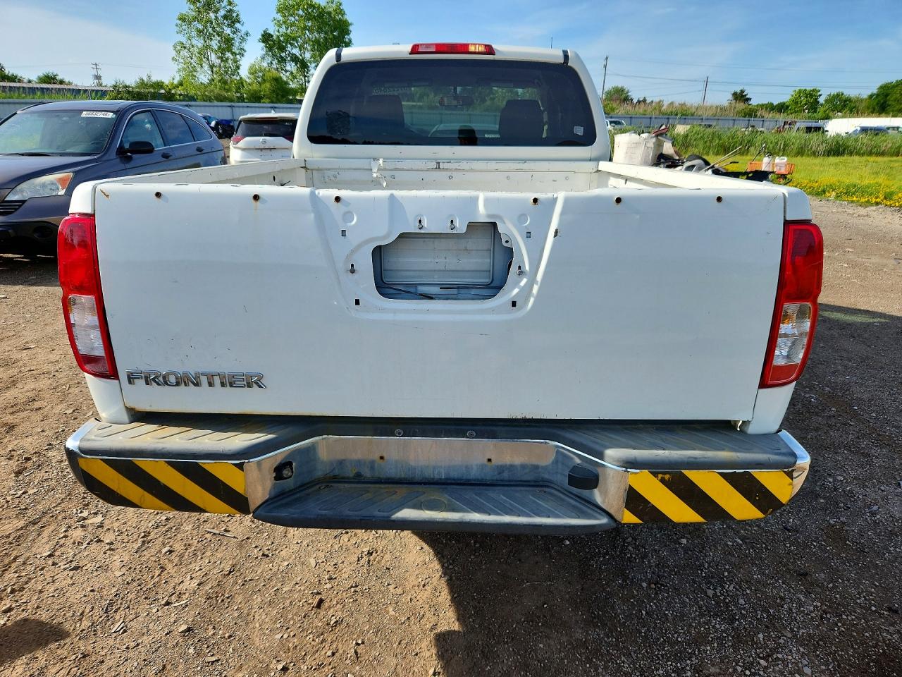 2013 Nissan Frontier S White vin: 1N6BD0CTXDN754371