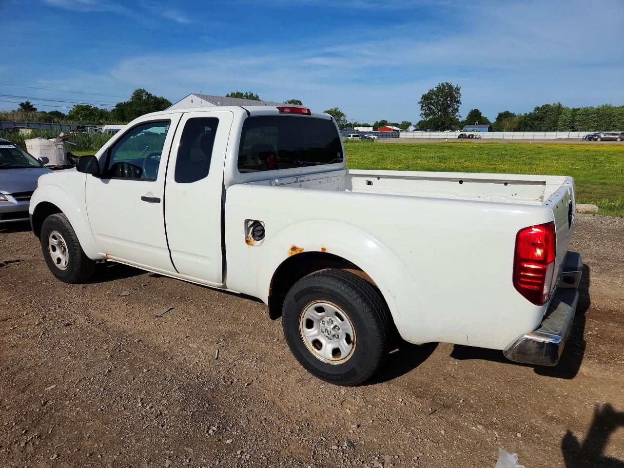 2013 Nissan Frontier S White vin: 1N6BD0CTXDN754371