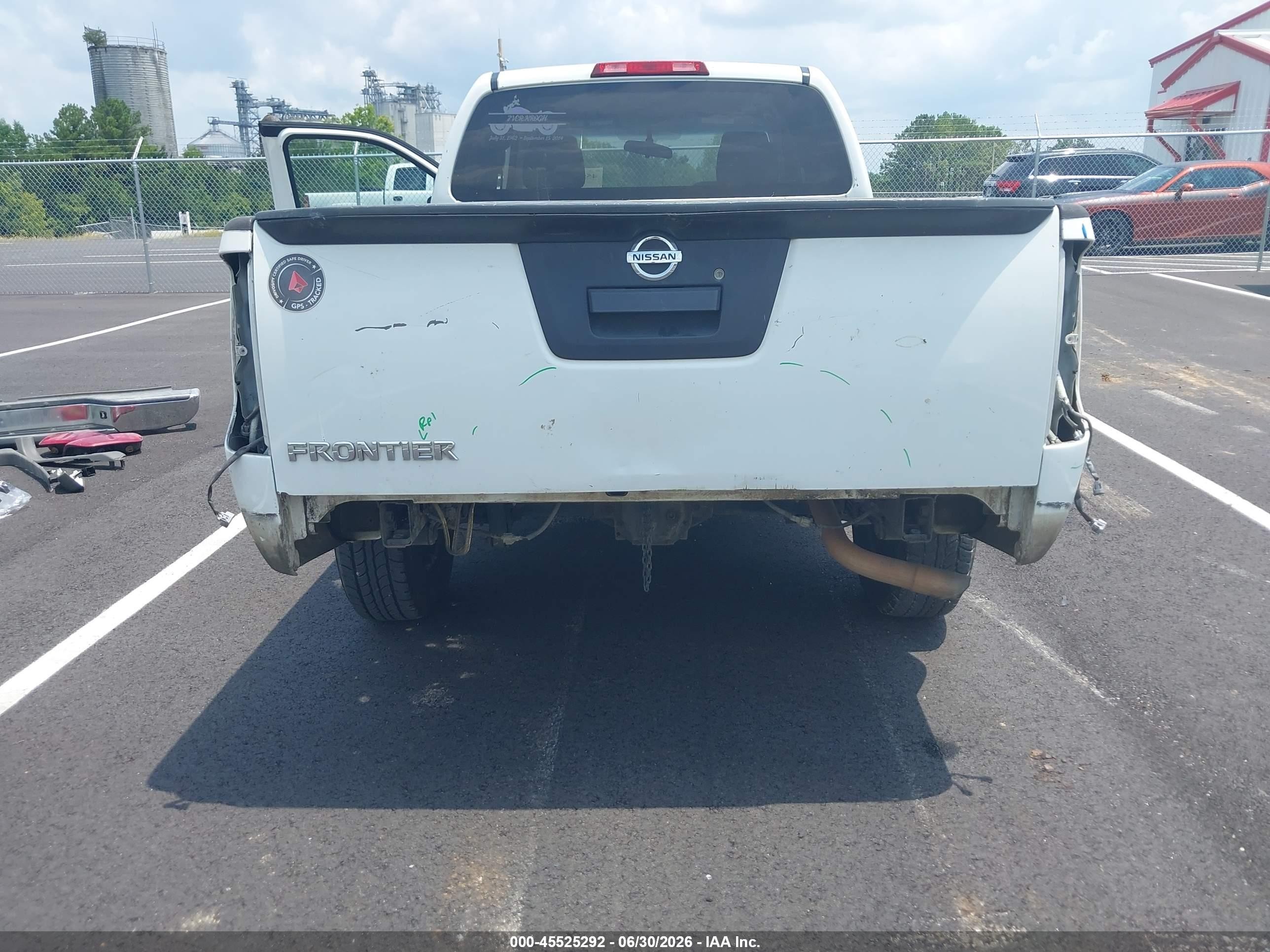 2013 Nissan Frontier S White vin: 1N6BD0CTXDN757075